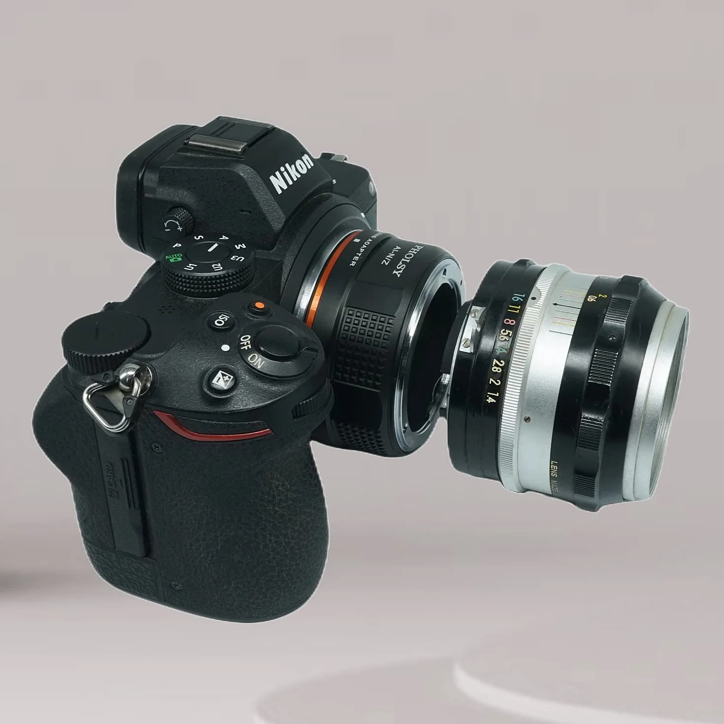 PHOLSY FTZ Bague d'adaptation Compatible avec Utiliser Objectifs Nikkor AI/F/AIS/AF/AF-I/AF-S sur Appareils Photo Nikon Z Mount pour Nikon Z FC, Z30, Z9, Z8, Z6 II, Z7 II, Z6, Z7, Z5, Z50