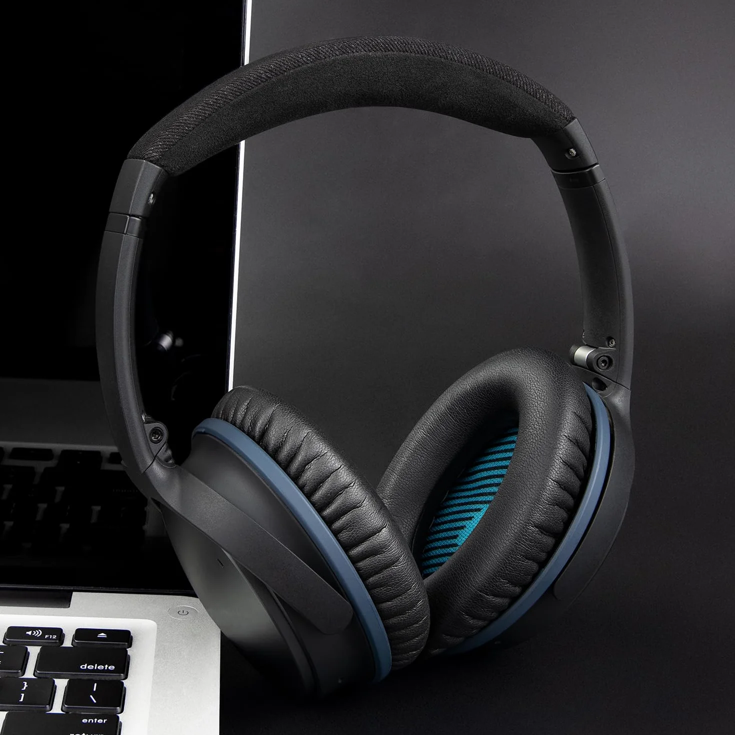 SoloWIT Coussinets d'oreille pour Bose Casques, Remplacement pour QC15 QC25 QC2 QC35 Ae2 Ae2i Ae2w SoundTrue SoundLink