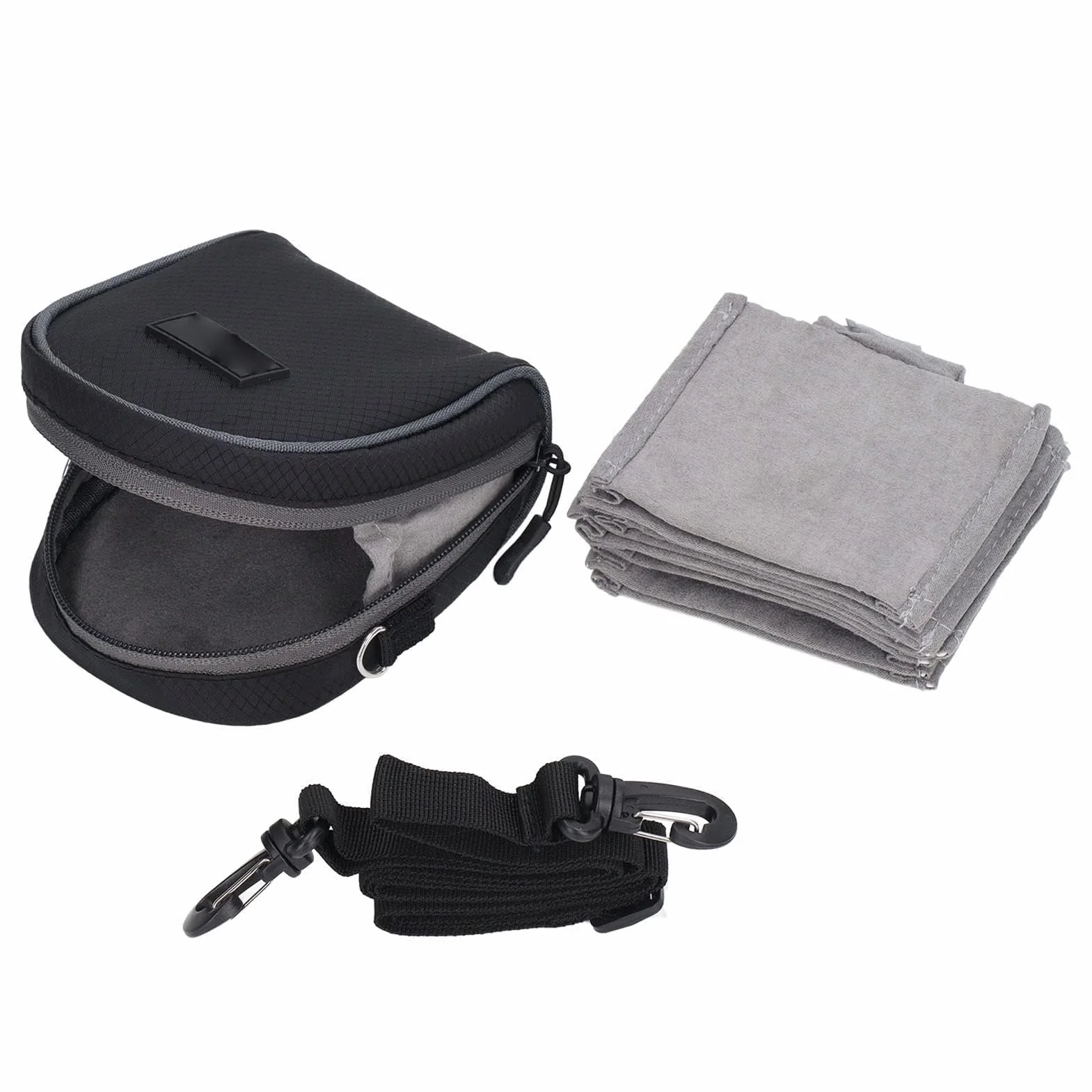 Étui pour Filtre D'objectif D'appareil Photo avec Bandoulière, Sac De Filtre D'objectif Portable à 8 Fentes, Pochette De Filtre D'appareil Photo Anti-poussière pour la Photographie