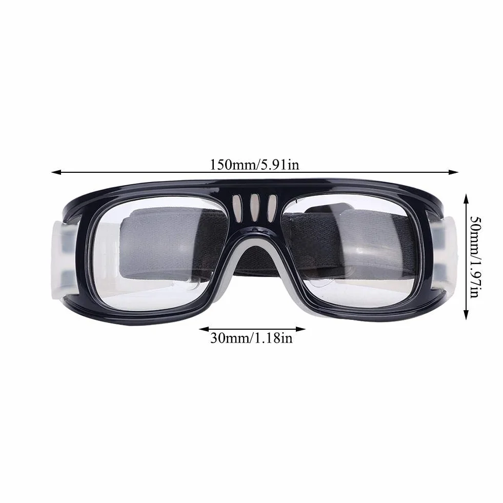 Alomejor Lunettes de Sport pour Basketball Volleyball Football