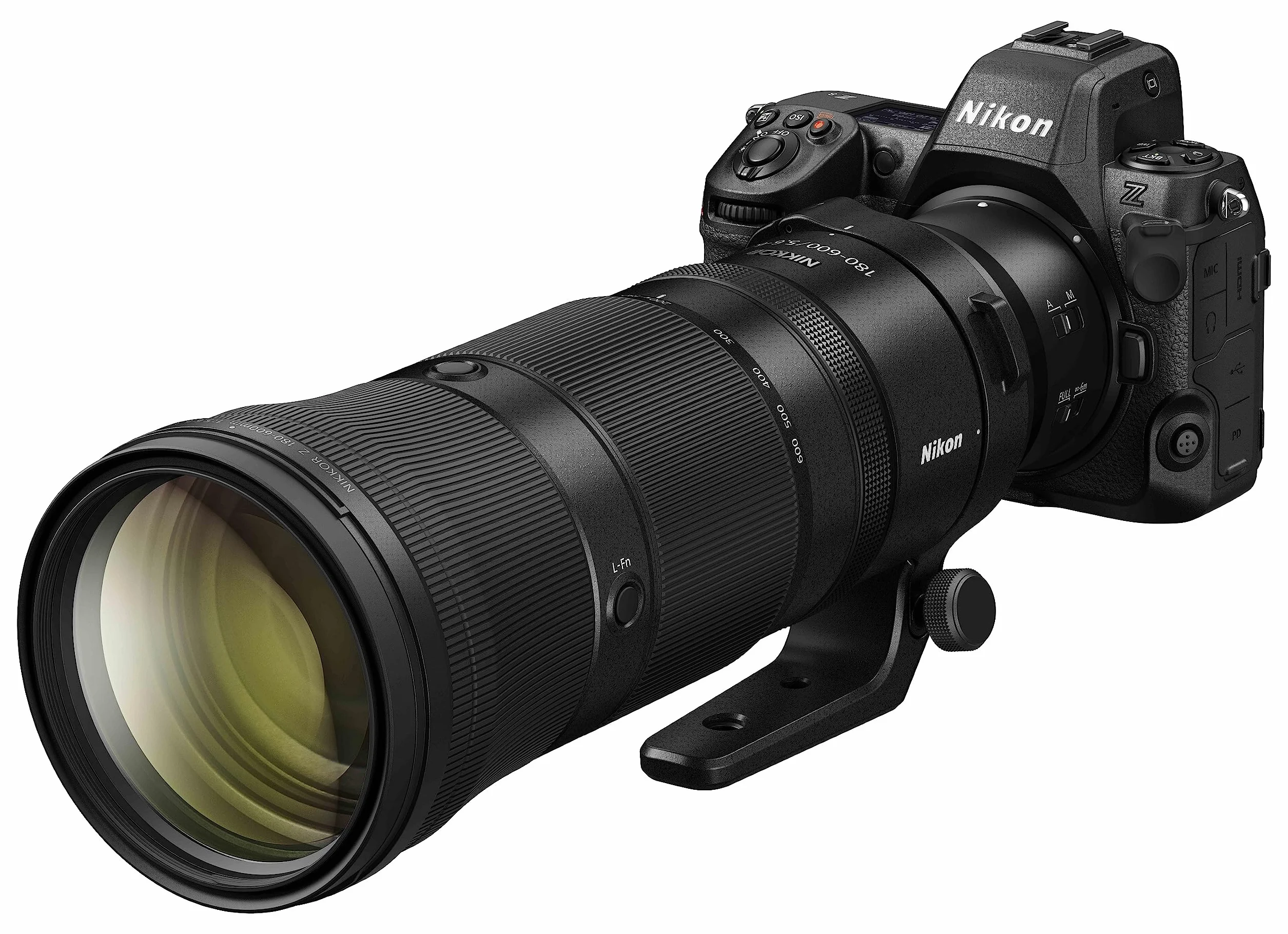 Objectif NIKKOR Z 180-600mm f/5.6-6.3 VR pour Hybride Nikon