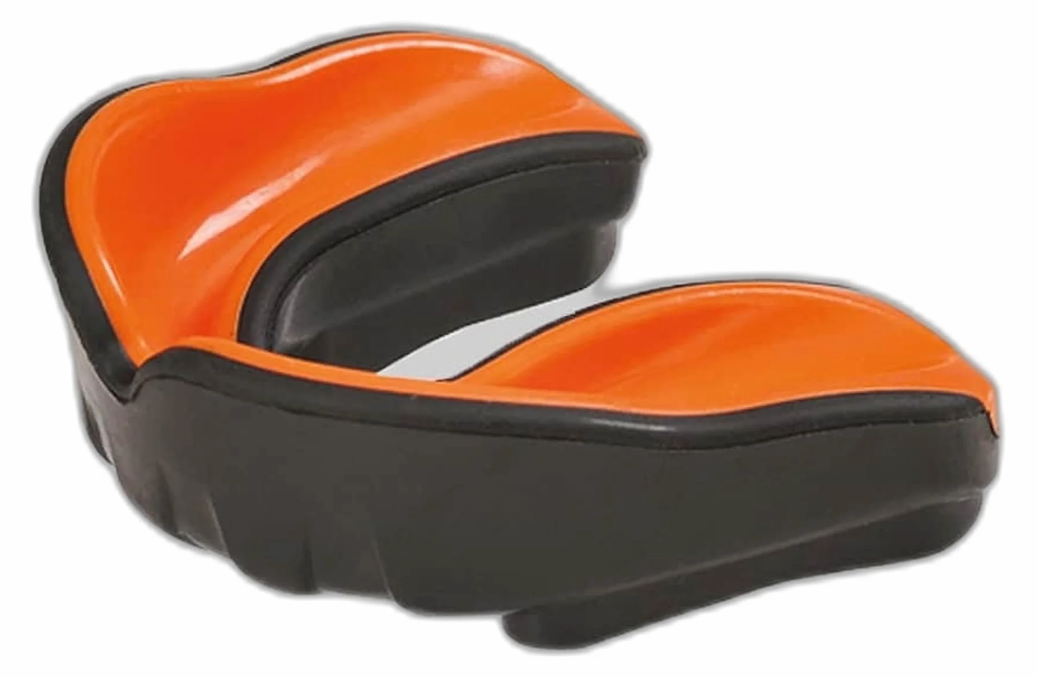 Protège-dents GEL Noir/Orange Senior METAL BOXE