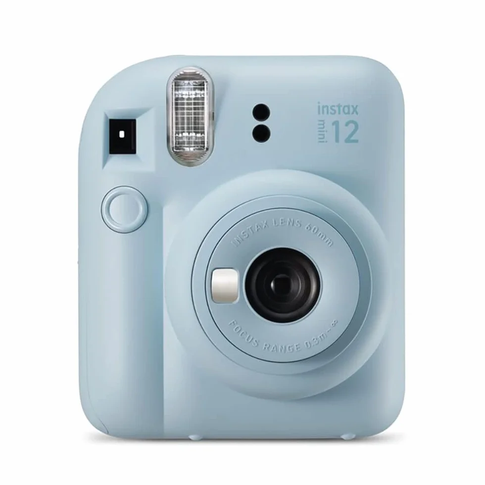 Fujifilm Instax Mini 12 Appareil Photo instantané avec Pack de 40 pellicules – Bleu Pastel
