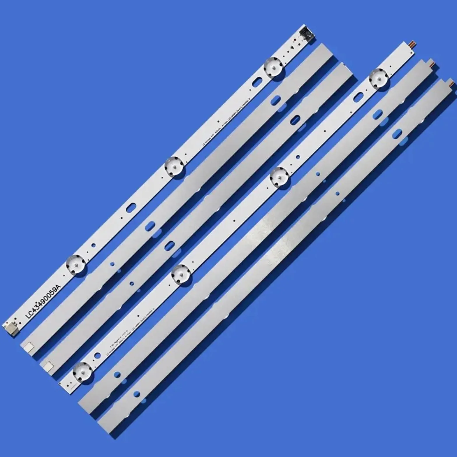 Bande De Rétro-éclairage LED pour LG 43uj630v 43uj651v 43uj634v 43uk6300plb 43uj635v Lc43490059a 43uj630y 43uj6300 43UJ6500 43UJ6560