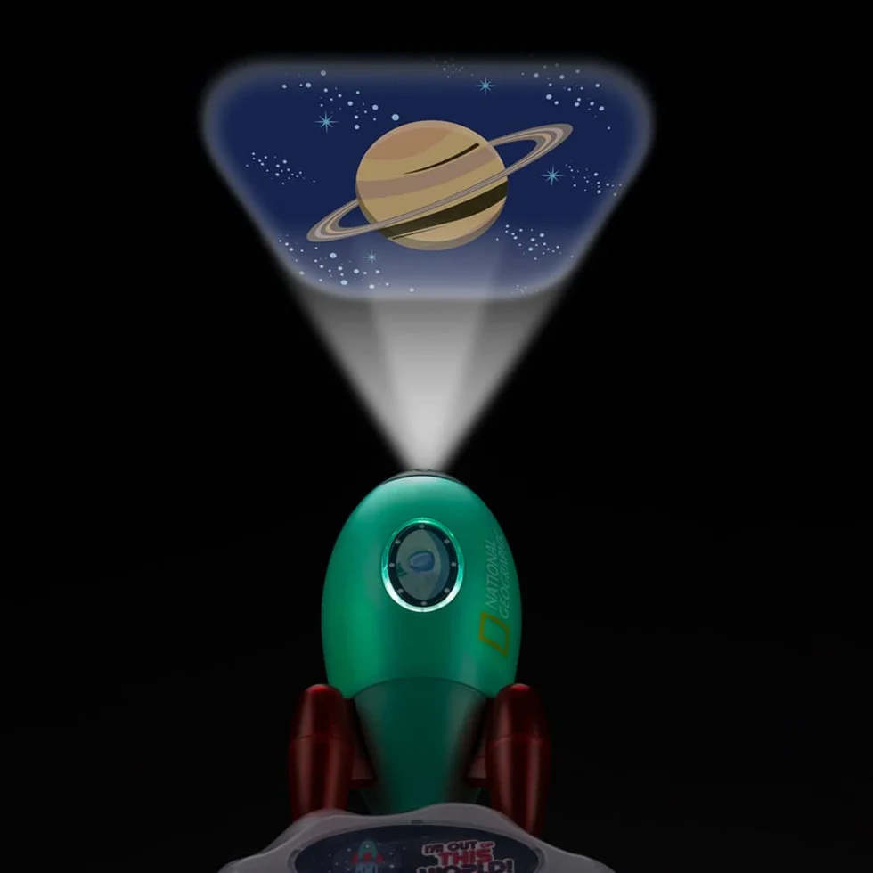 Bresser Fusée astronautique NATIONAL GEOGRAPHIC - Projecteur et Veilleuse