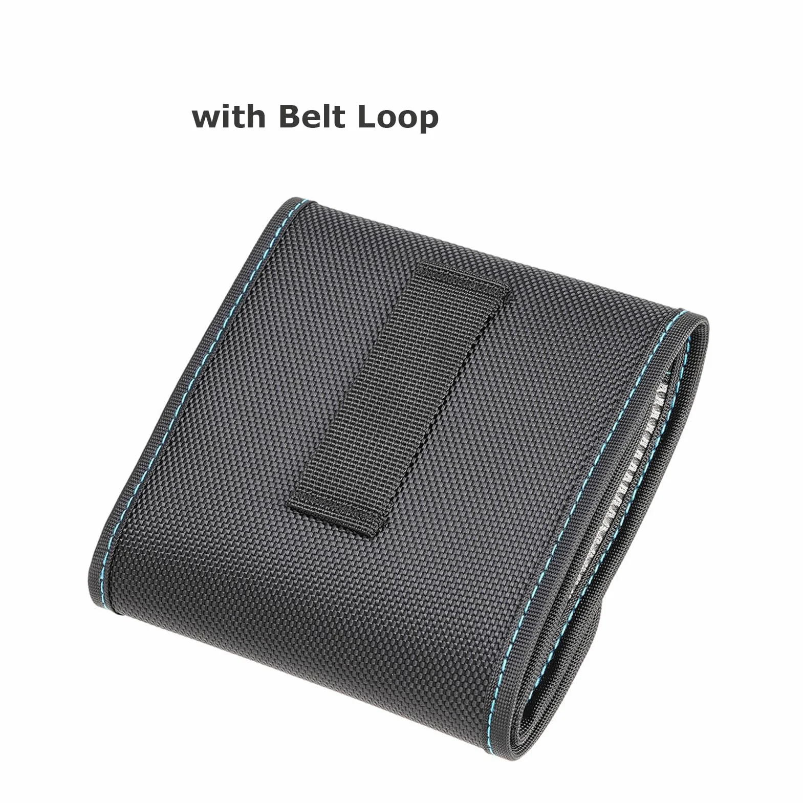 Pochette de Filtre D'objectif de 95 Mm, étui de Filtre D'objectif D'appareil Photo à 3 Poches, avec Boucle de Ceinture, Filtre UV ND CPL jusqu'à 95 Mm et Filtre carré 4x4 Pouces
