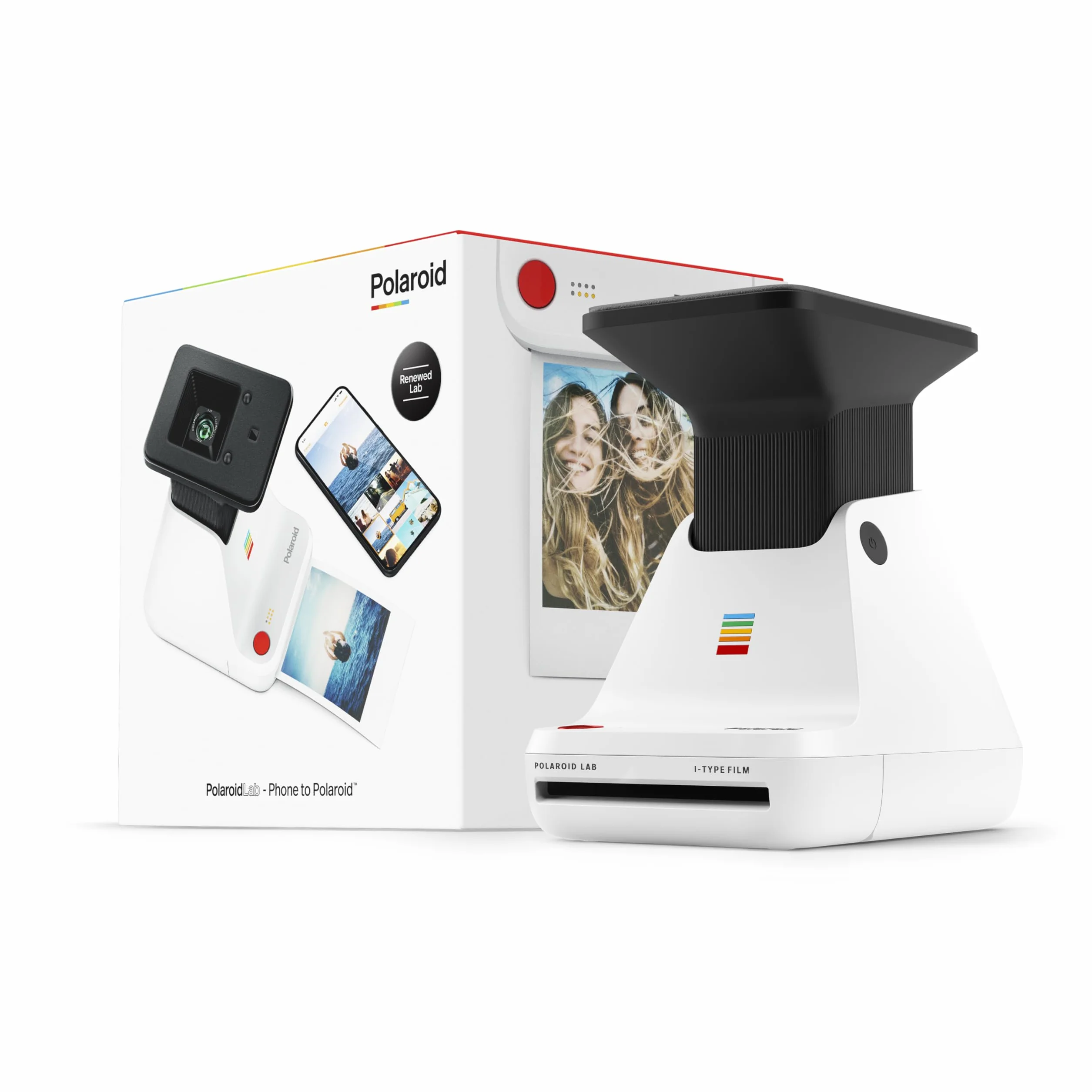 Polaroid Lab imprimante isntantané - White (Reconditionné)