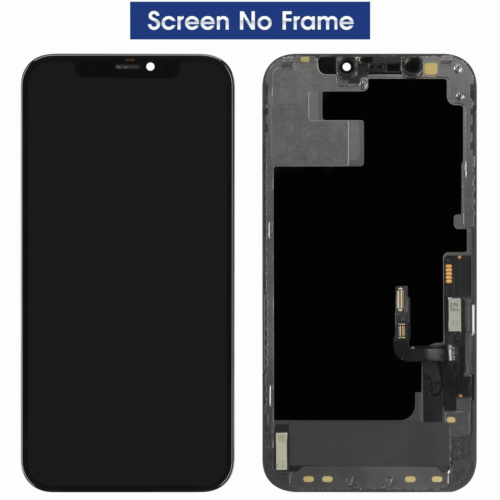 pour écran iPhone 12/12 Pro LCD - pour iPhone 12 Pro LCD Digitizer pour iPhone 12 A2403 A2172 A2402 A2407 A2341 A2406 A2408 Écran tactile en verre Assembly avec outils