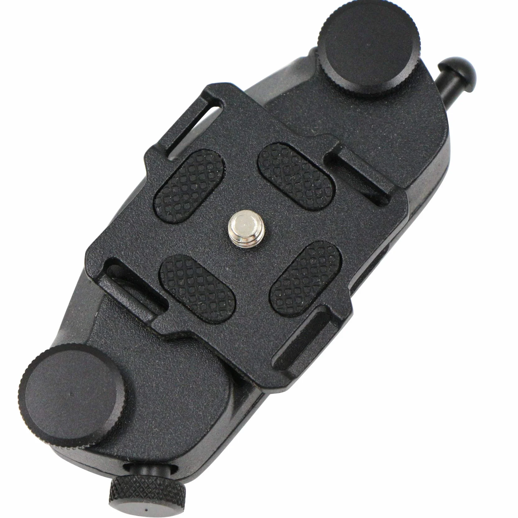 Clip de Ceinture pour Appareil Caméra Sangle pour Sac à Dos Clip de Ceinture en Alliage D'aluminium à Fermeture Rapide Avec Support 1/4 pour Appareil Photo et Sac à Dos.
