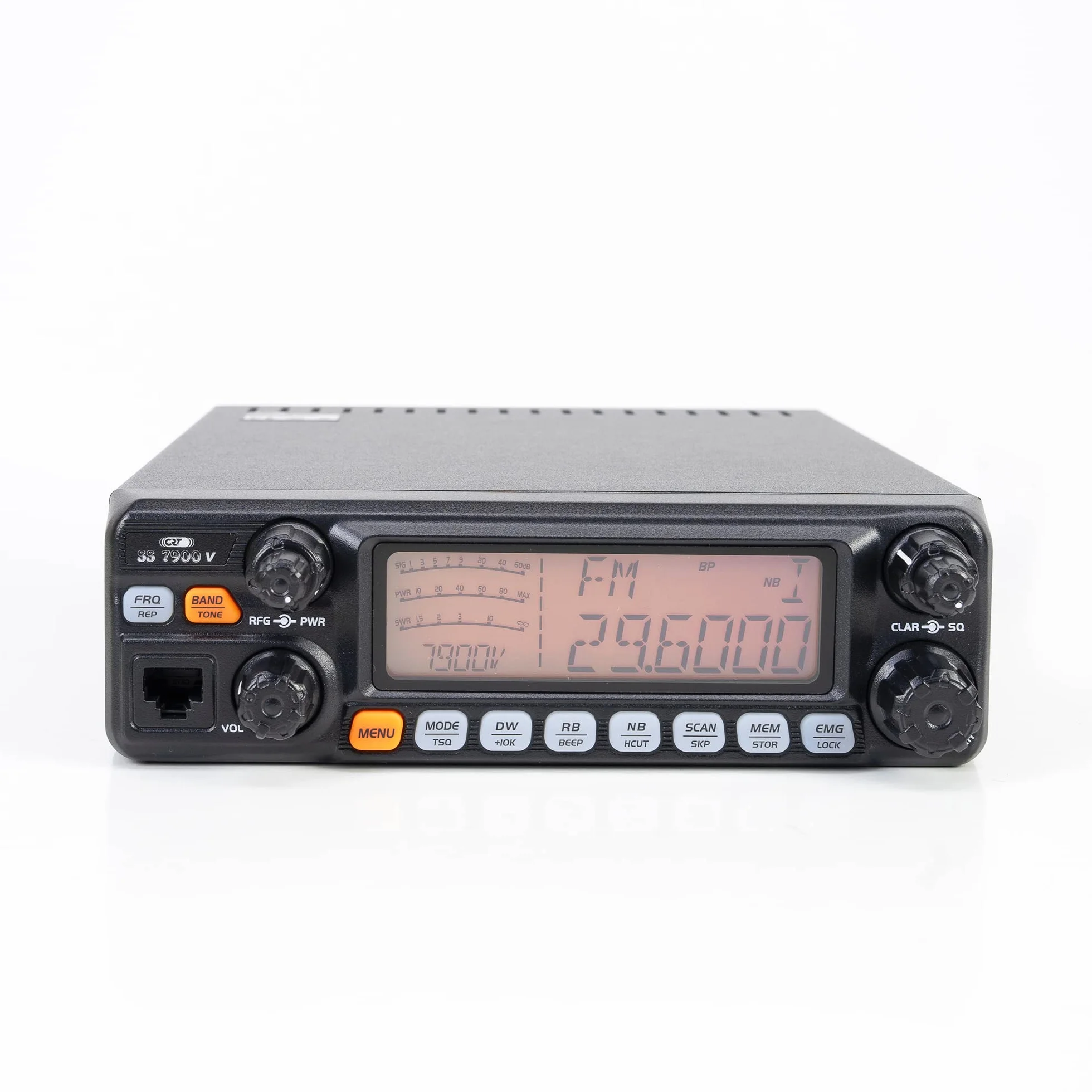 Radioamateurs CRT SS 7900 V Turbo CB SSB AM FM 28-29.7Mhz 12V CTCSS DCS programmable