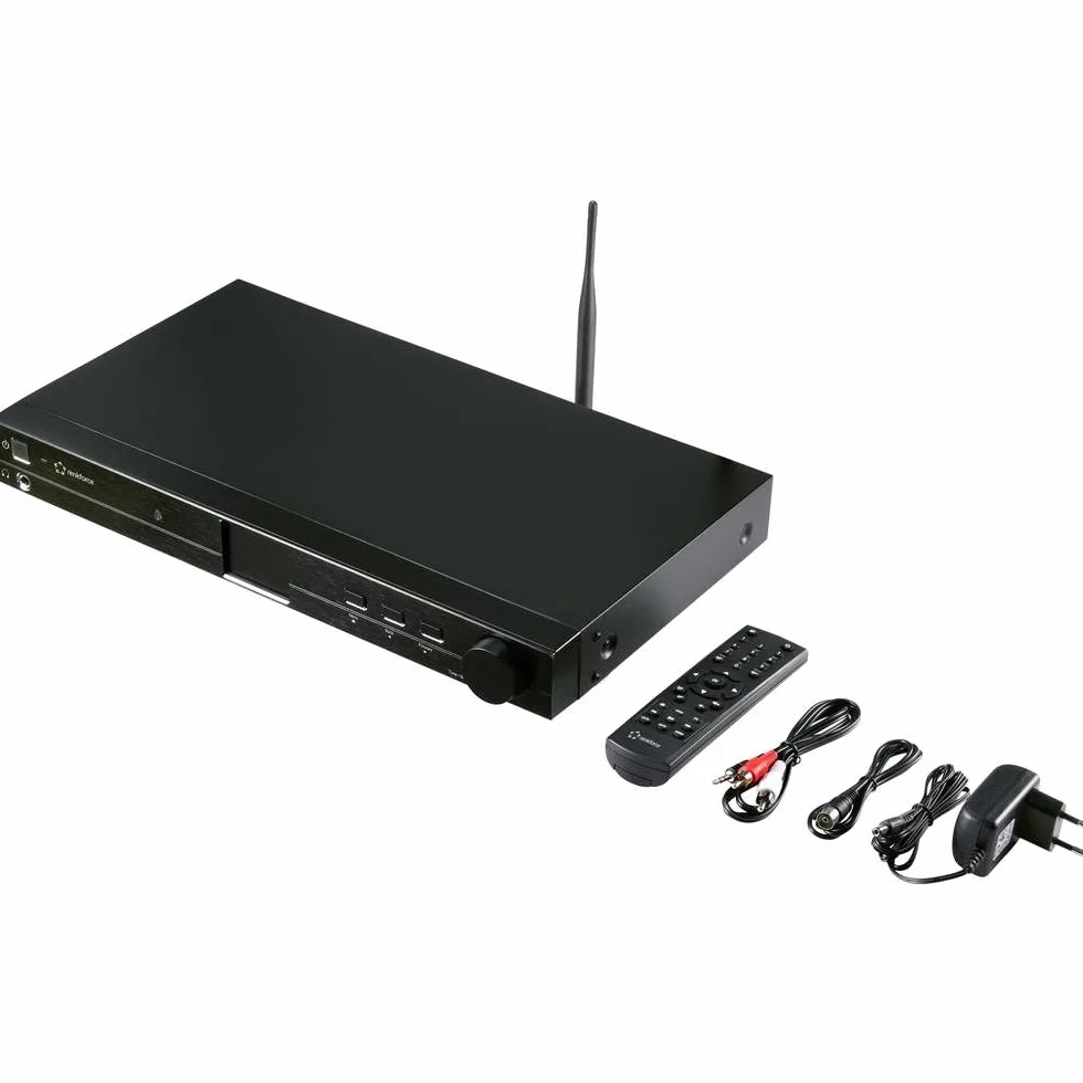 Radio Internet Renkforce RF-DAB-IR1700 WiFi, LAN, Bluetooth, DLNA Noir