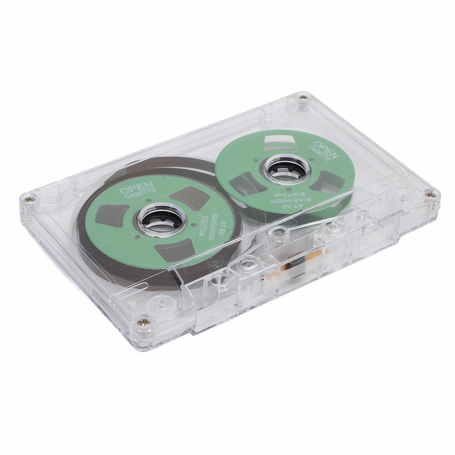 Cassette Vierge Bobine à Bobine, Cassette Audio Double Face Métal 50 Min