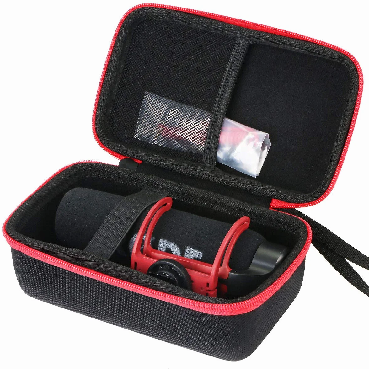 Aenllosi Dur Cas étui de Voyage Housse Porter pour RØDE Rode VideoMic GO Microphone(boîte Seule)