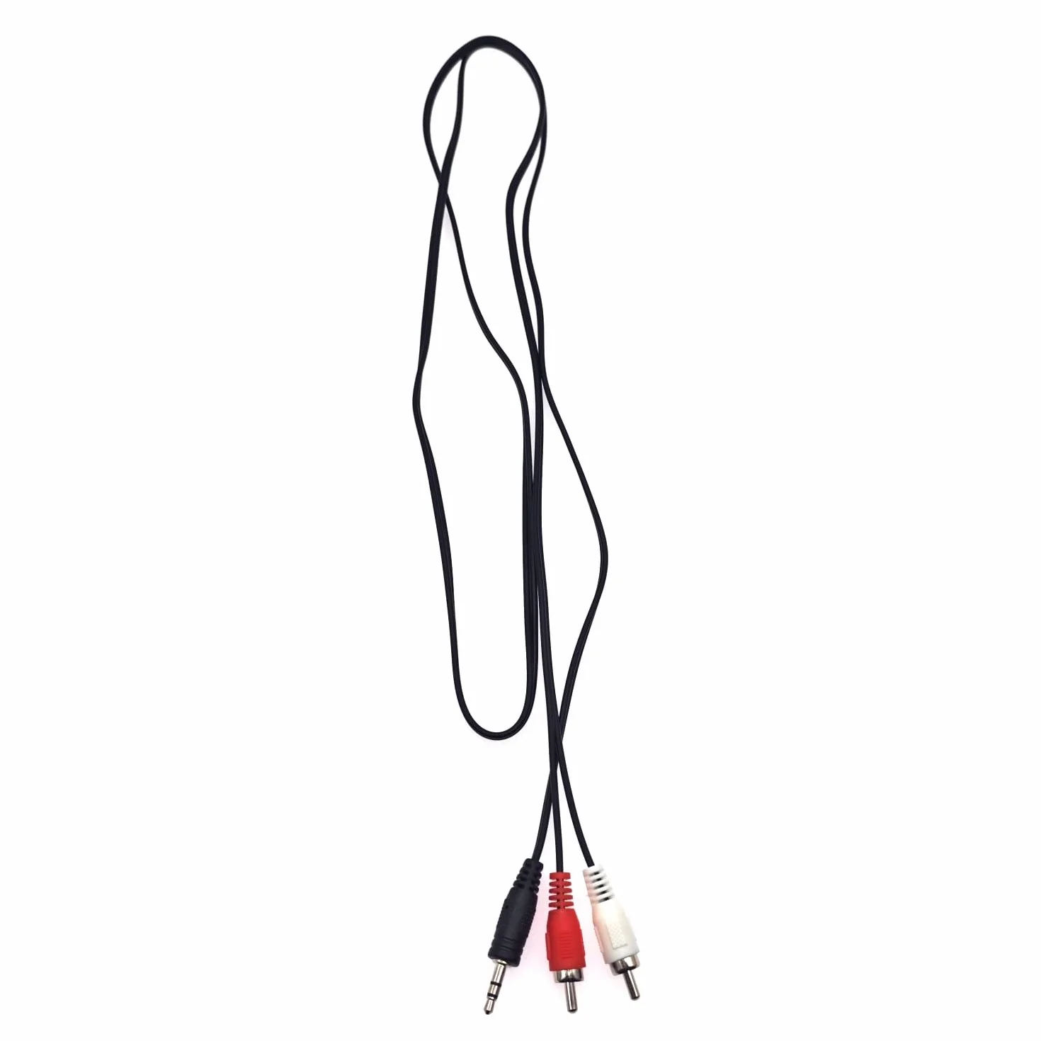 JZK 1,5 M Câble auxiliaire RCA vers 3,5 mm, fil haut-parleur vers connecteur RCA rouge blanc, câble phono mâle vers prise audio 3,5, câble adaptateur prise casque vers phono, câble adaptateur Hifi