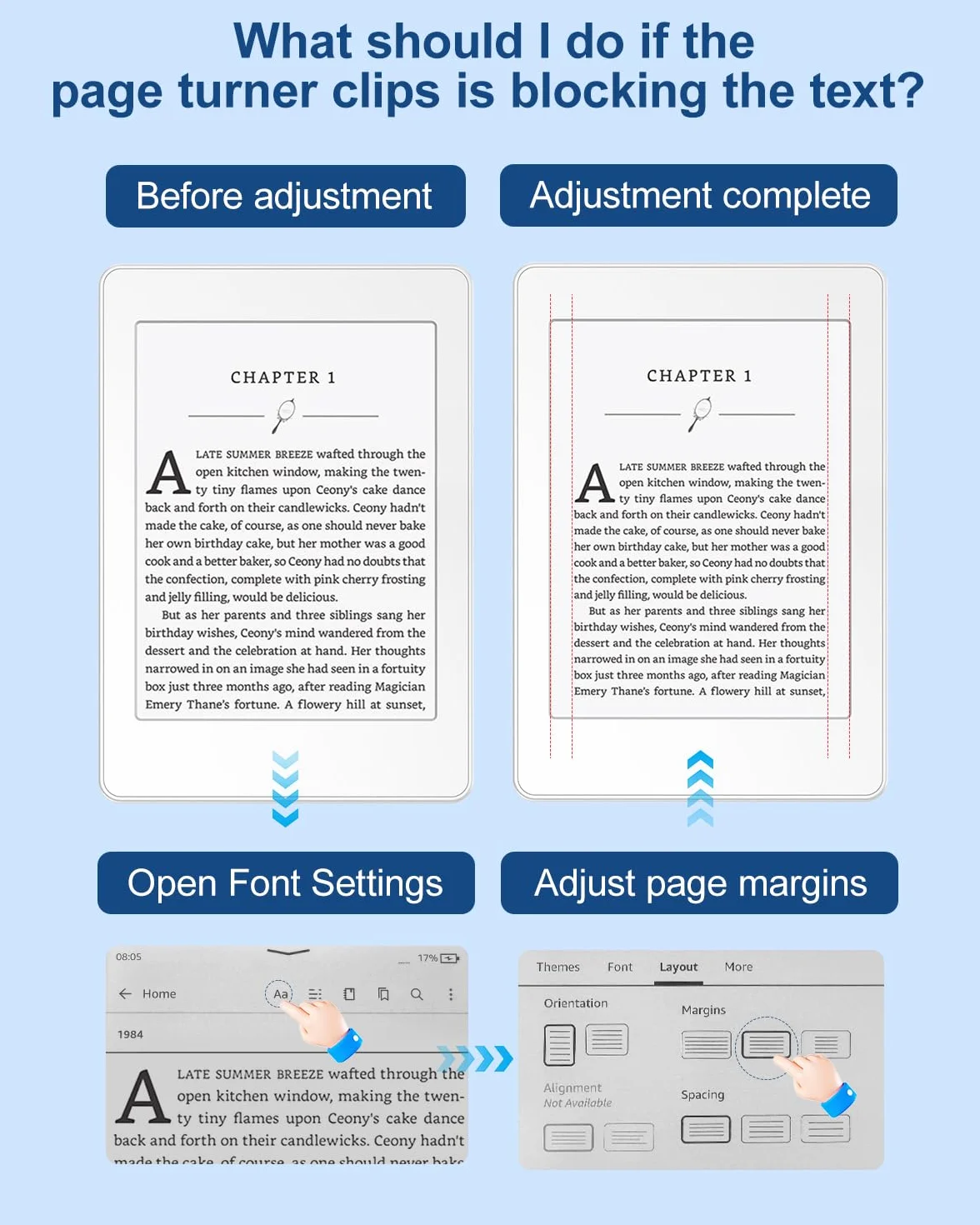 RF Télécommande Tourne Pages pour Kindle Paperwhite Scribe Oasis, iPhone, Tablettes Android, Vert Clair