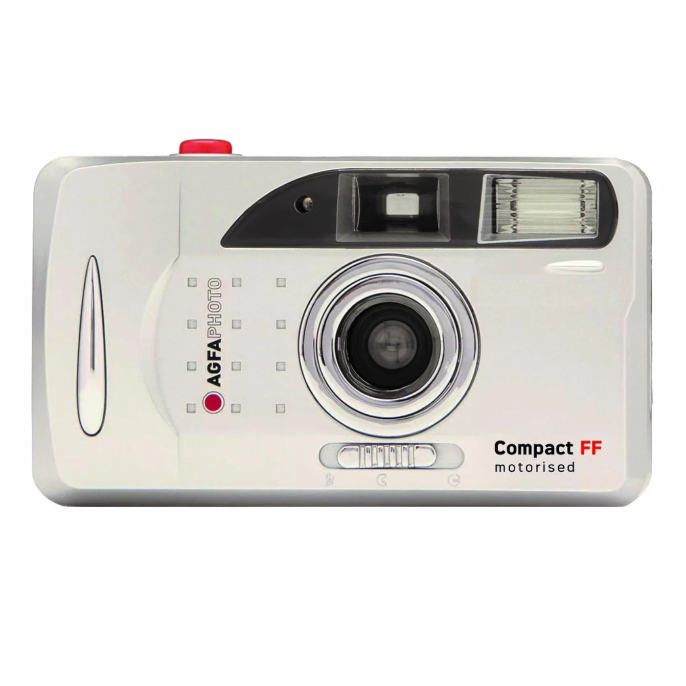 AgfaPhoto Set Analog 603020 – Appareil Photo Argentique Réutilisable Motorisé – Pellicule et Pile Incluses
