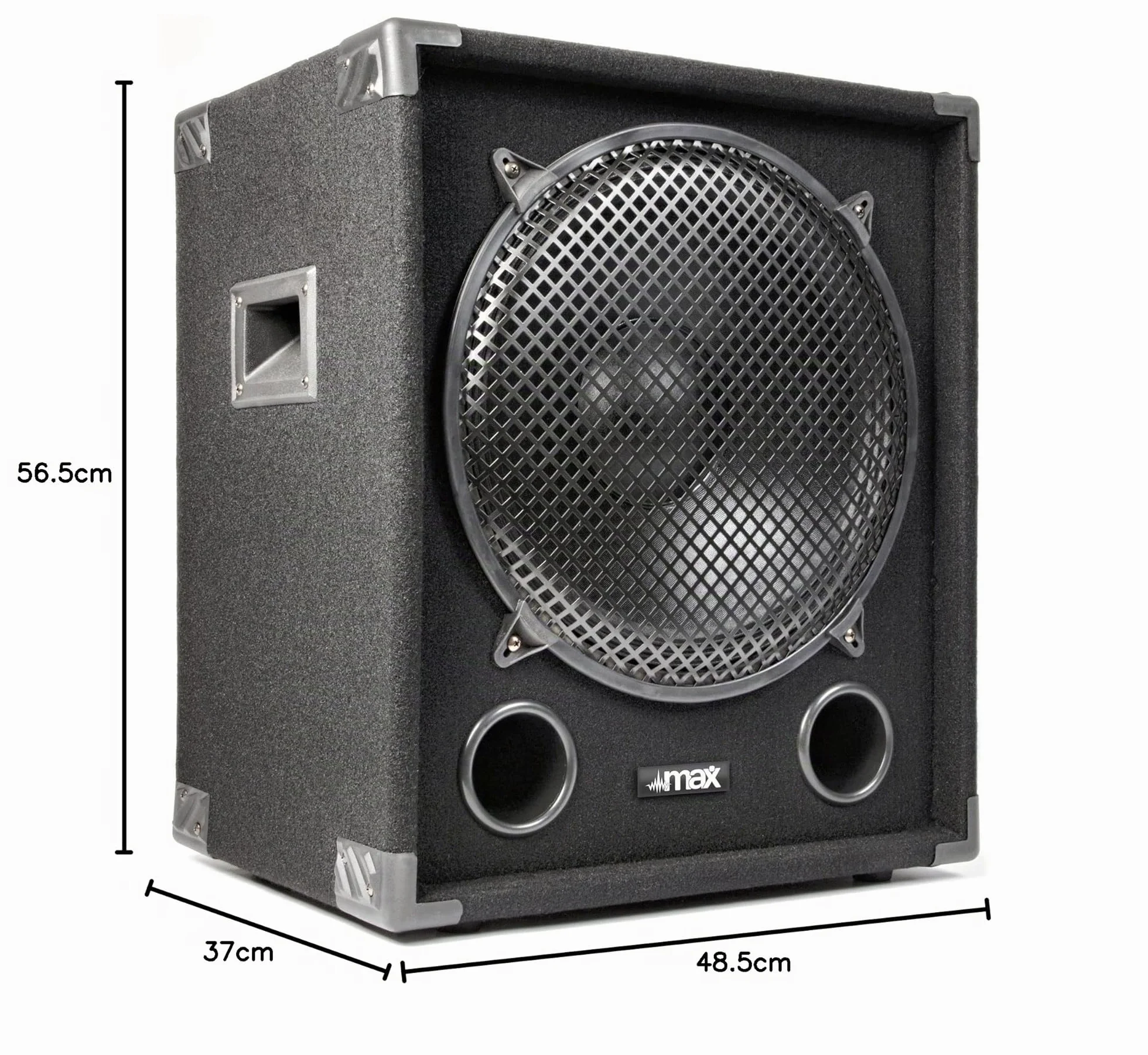 MAX Max15SUB Caisson de Basse Passif 1200 Watts Subwoofer DJ 15"