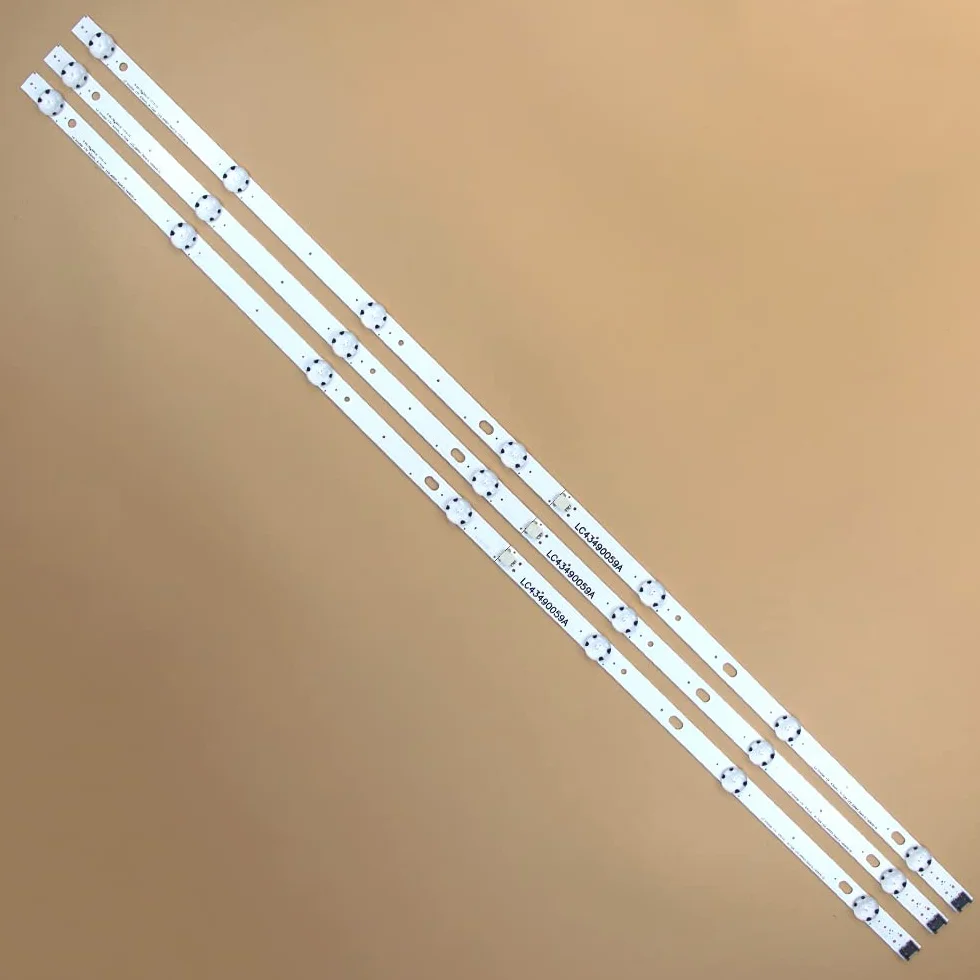 TV de Remplacement avec Bande de rétro-éclairage LED pour 43UJ634V 43UJ651V 43UJ635V 43LJ594V 43UJ630V 43UK6300PLB 43UJ630 43UJ701V 43UJ655V 43UJ6300 43UJ561V 43LJ595V