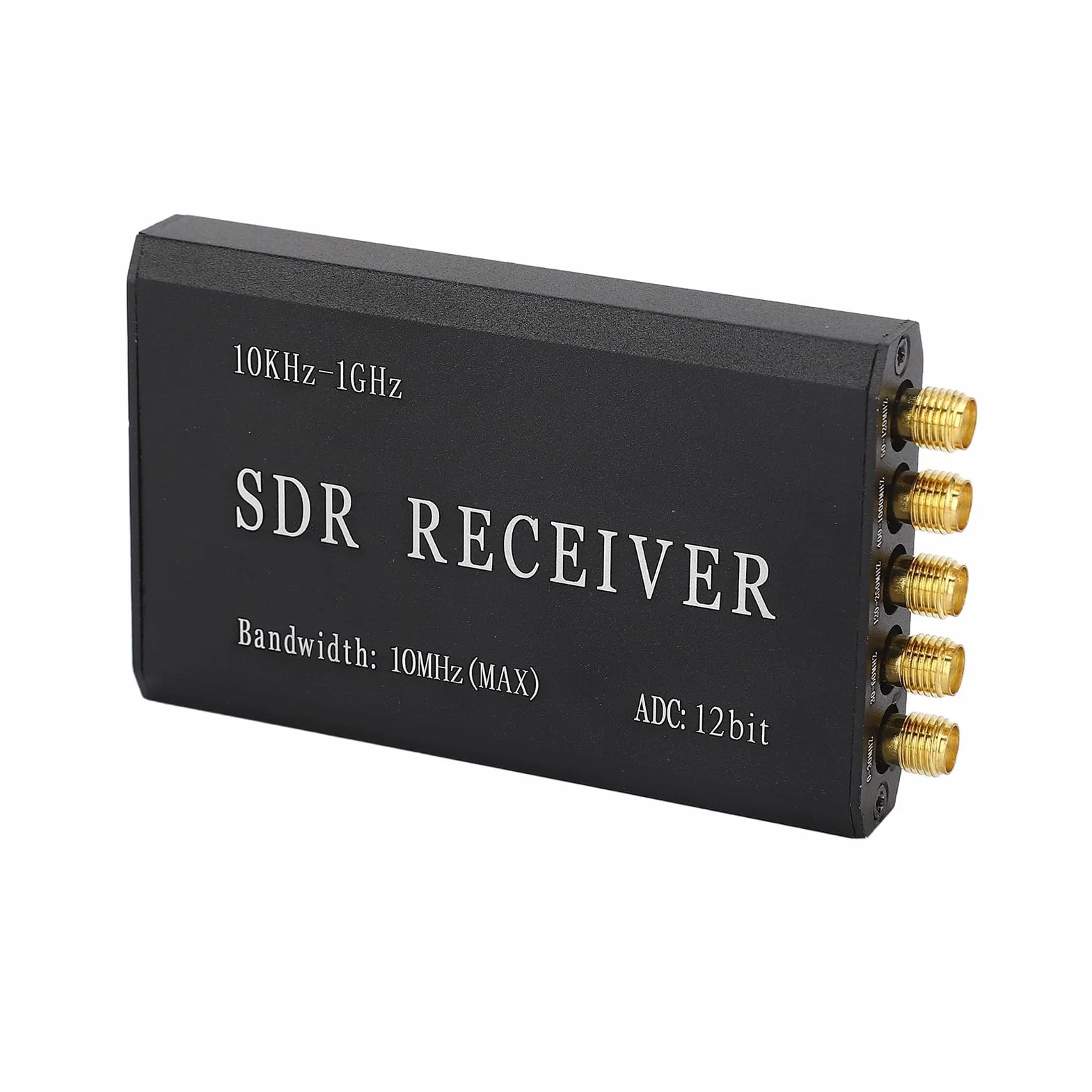 Récepteur SDR 12bit Récepteur Radio Défini par Logiciel Simplifié Module de Réception Radio en Alliage D'aluminium avec Câble USB