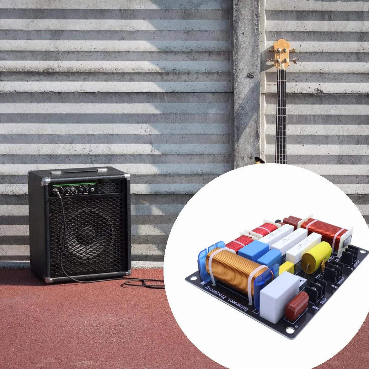 Diviseur de fréquence avancé 3 voies pour haut-parleurs 4 combinaisons sonores Diviseur de fréquence sonore PA-3808