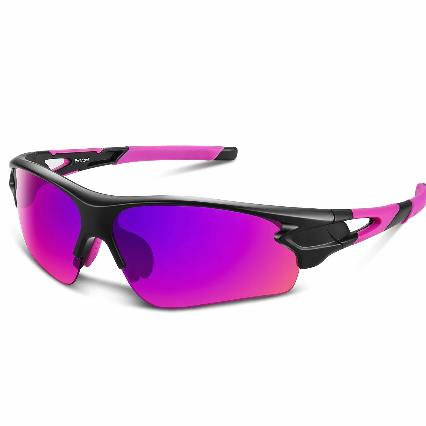 BEACOOL Lunette de Soleil Sport Polarisée Homme Femme UV400 Protection Cyclisme Velo