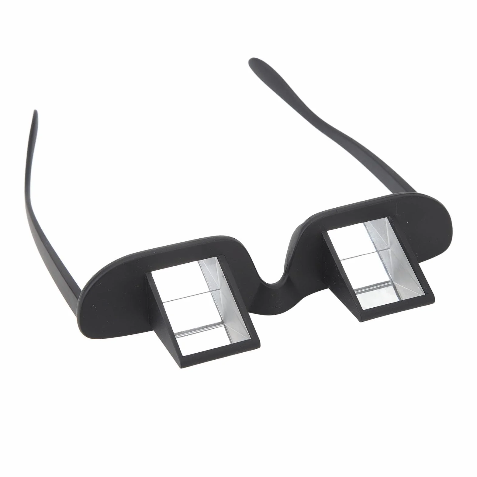 Lunettes Paresseuses, Lunettes à Prisme De Lit, Miroir Horizontal, Lunettes De Lecture Paresseuses, Lunettes à Prisme à 90 Degrés pour S'allonger, Lire, Regarder la Télévision, Noir