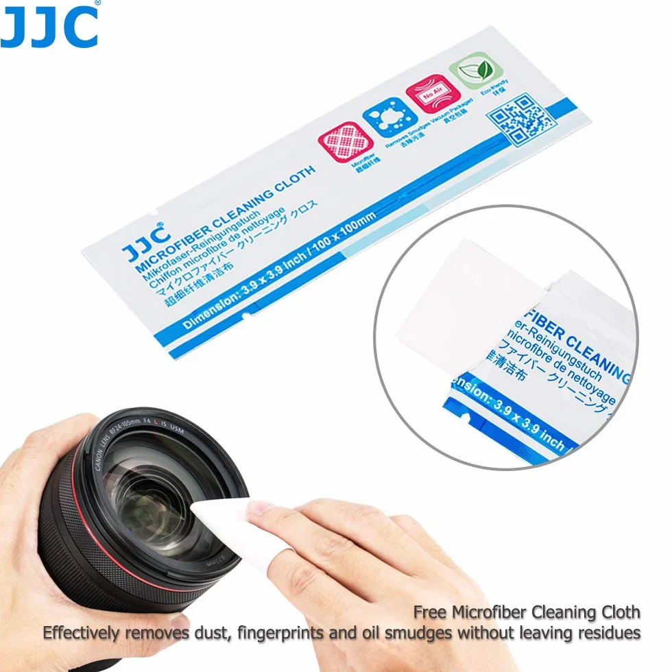 JJC 3 Poche Etui pour Filtre Protecteur Rangement Pliable pour Filtres UV CPL ND jusqu'à 82 mm