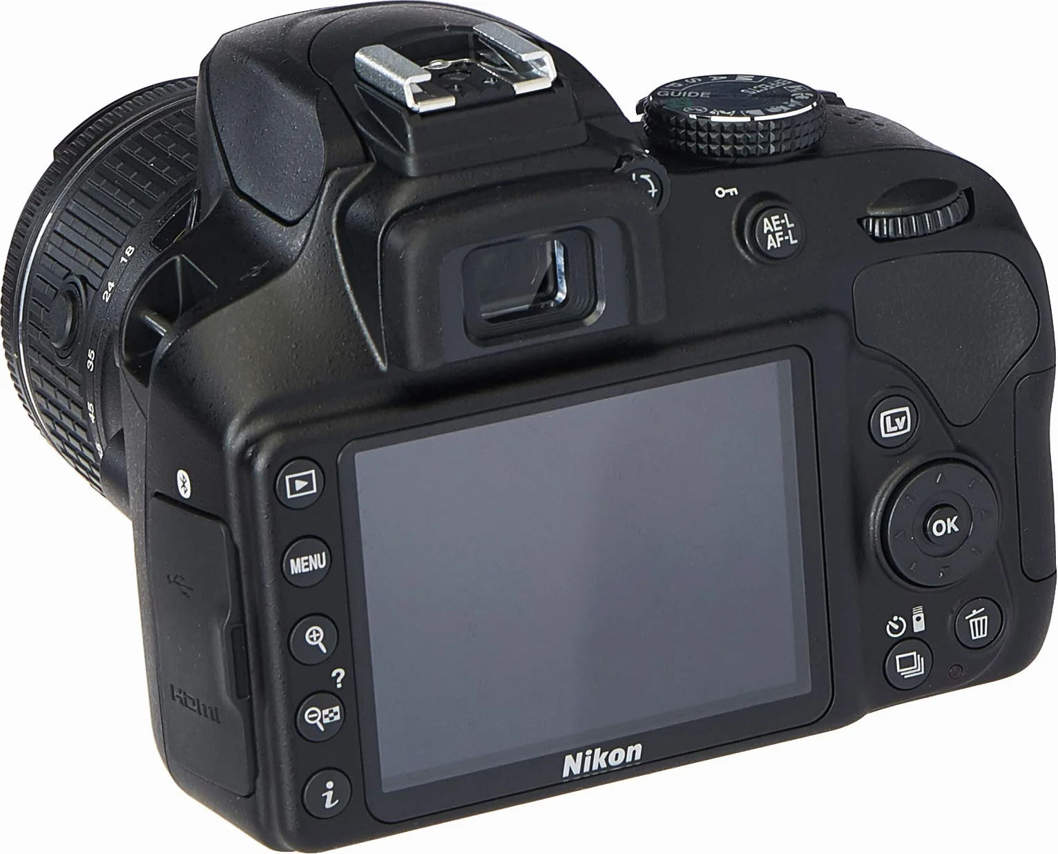 Nikon D3400 avec AF-P DX NIKKOR 18–55 mm f/3.5–5.6G VR DSLR Camera (renouvelé)
