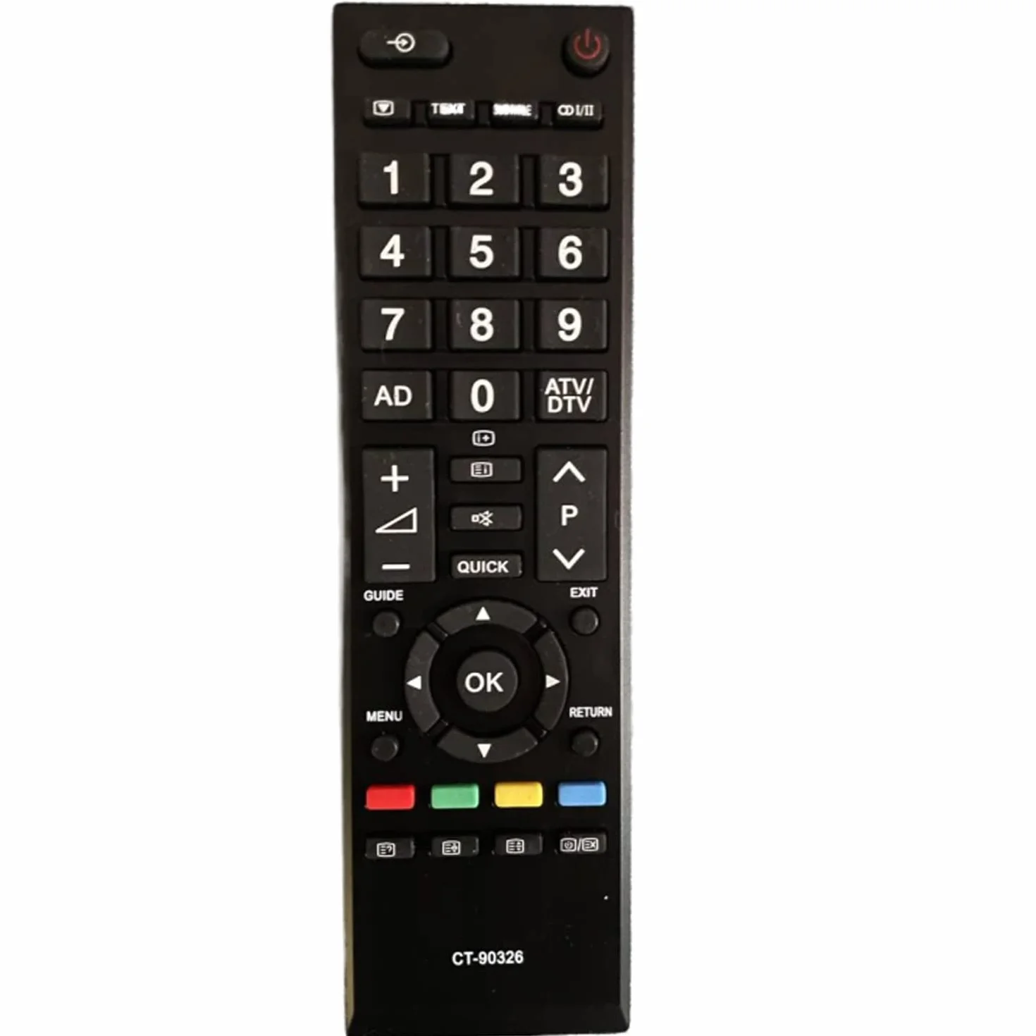 pour télécommande Toshiba ct-90326 pour télécommande Universelle Toshiba TV Aucune Programmation requise
