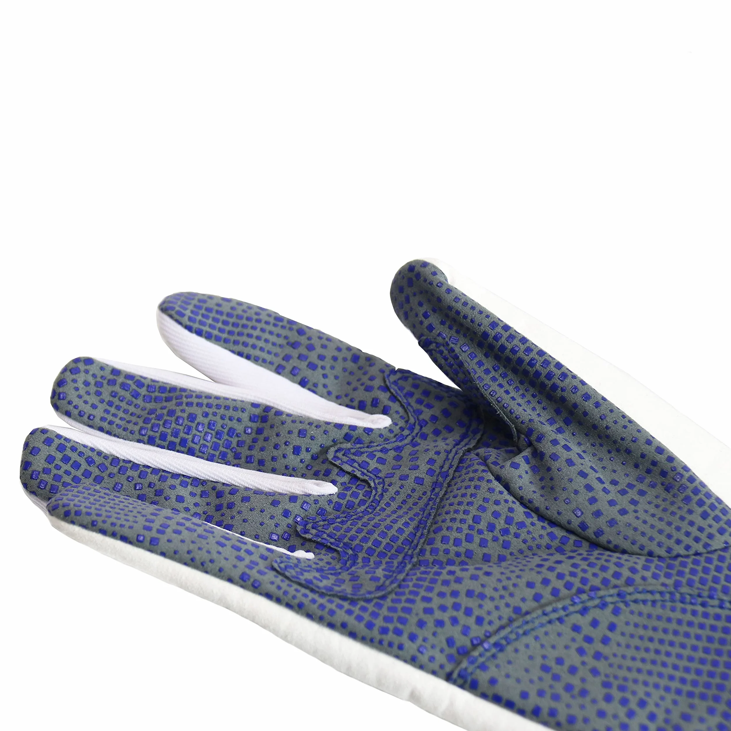 LEONARK Gants d’Escrime rembourrés pour fleuret, épée et Sabre - Mitaine en Cuir - 1 Paire