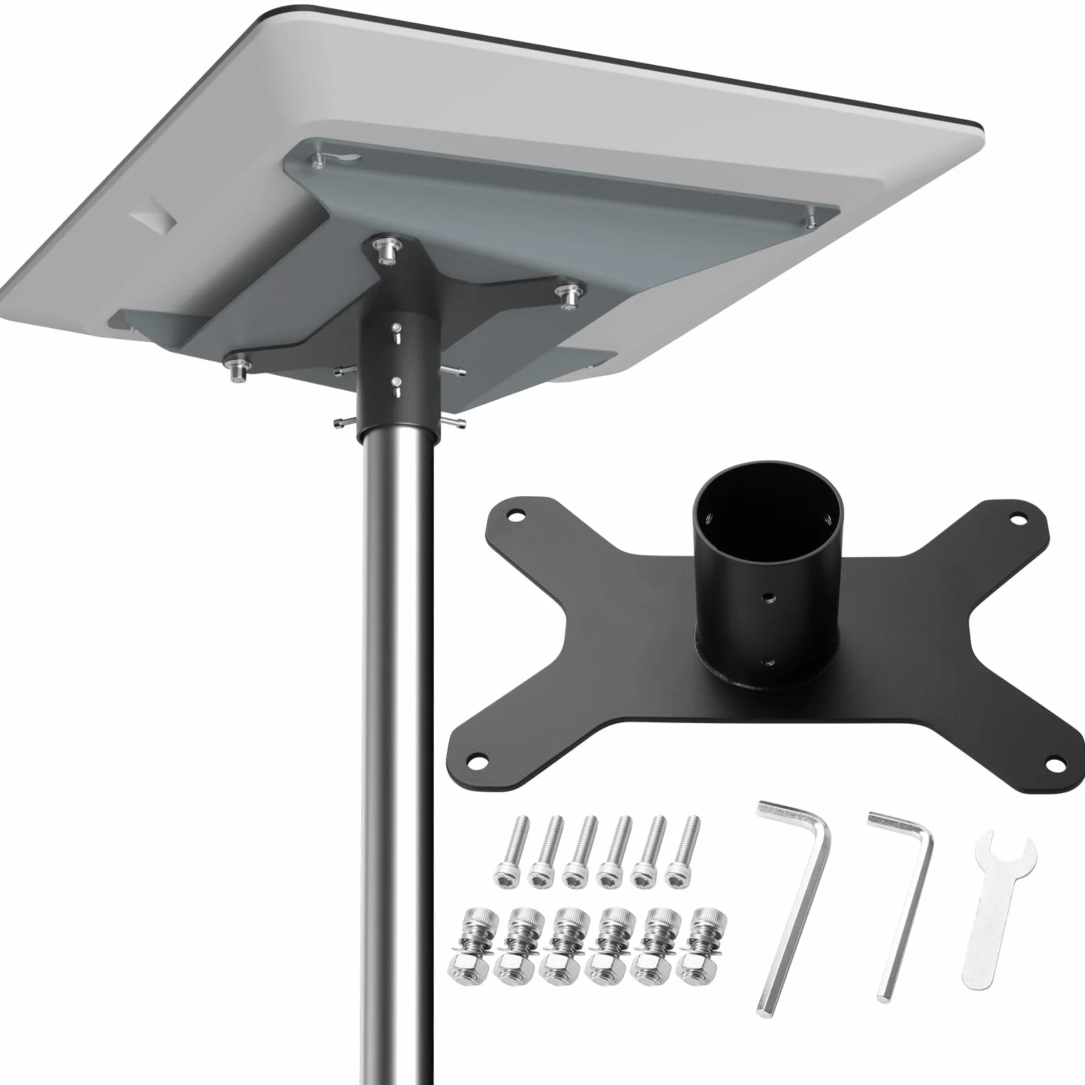 Starlink adaptateur de tuyau plat haute performance kit de montage Internet support de toit pour antenne poteau