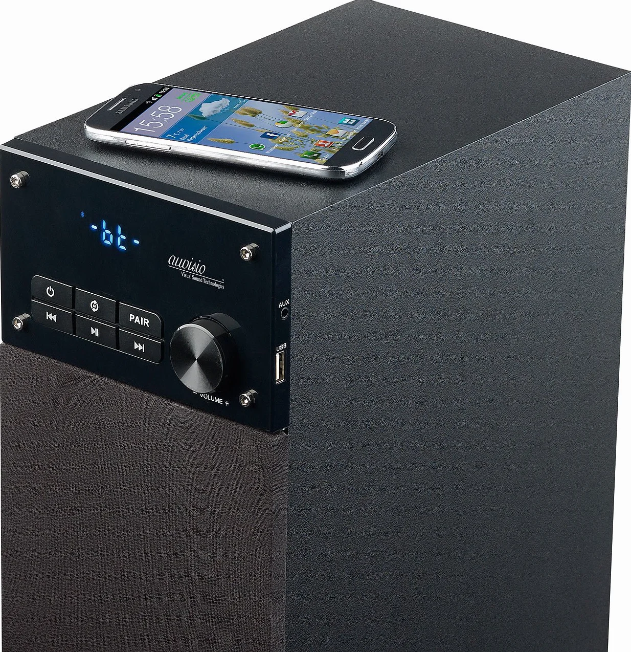 Tour haut-parleur multiroom 2.1 wifi / bluetooth 160 W MSX-280.bt [Auvisio]