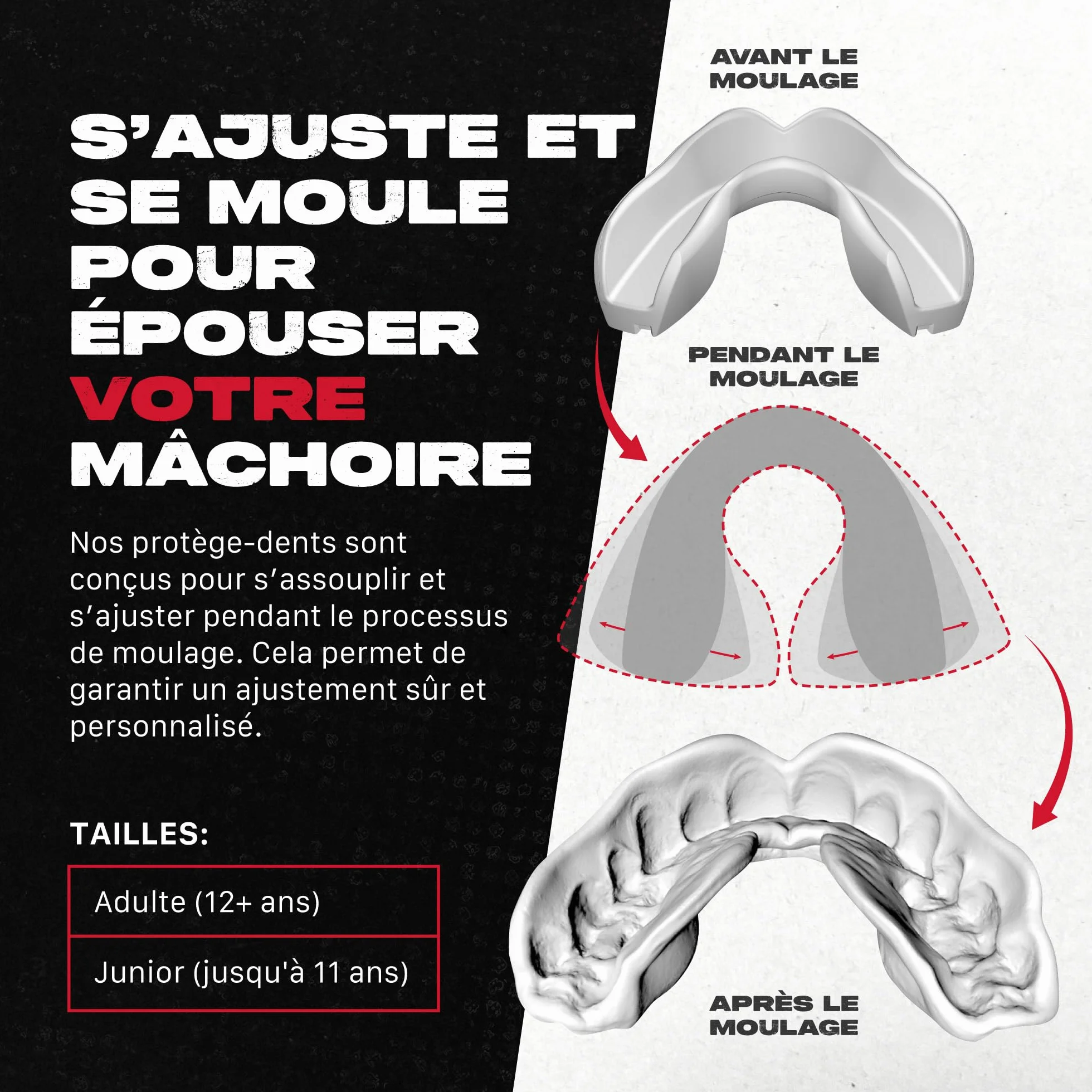 Marvel Black Panther Protège-Dents Sport Protection Intégrale MMA Rugby Boxe