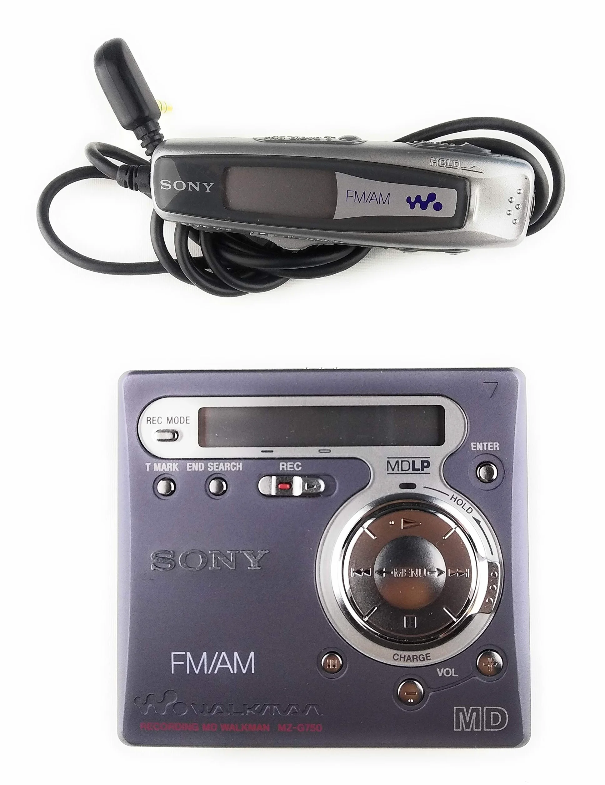 Sony MZ-G750 Walkman enregistrable MiniDisc