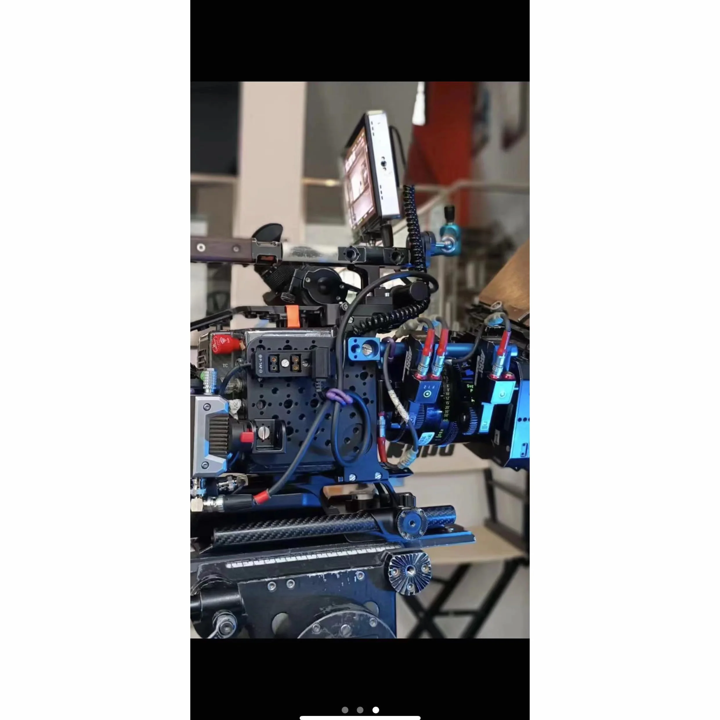 HangTon Bloc 3/8" Filetage Support Verrouillage Montage Adaptateur pour ARRI Sony RED Caméra Objectif Moteur Teradek Sans Fil Noir