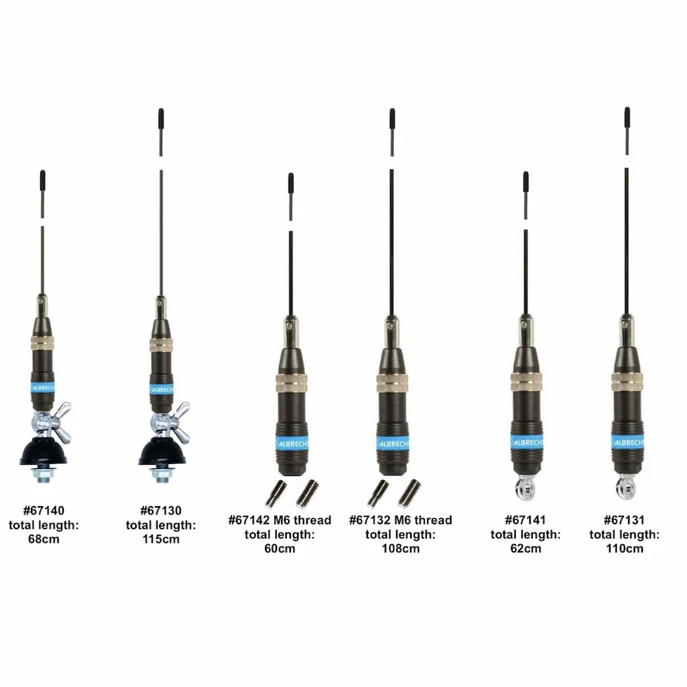 Albrecht Racer 90 Antenne CB 115cm avec Câble