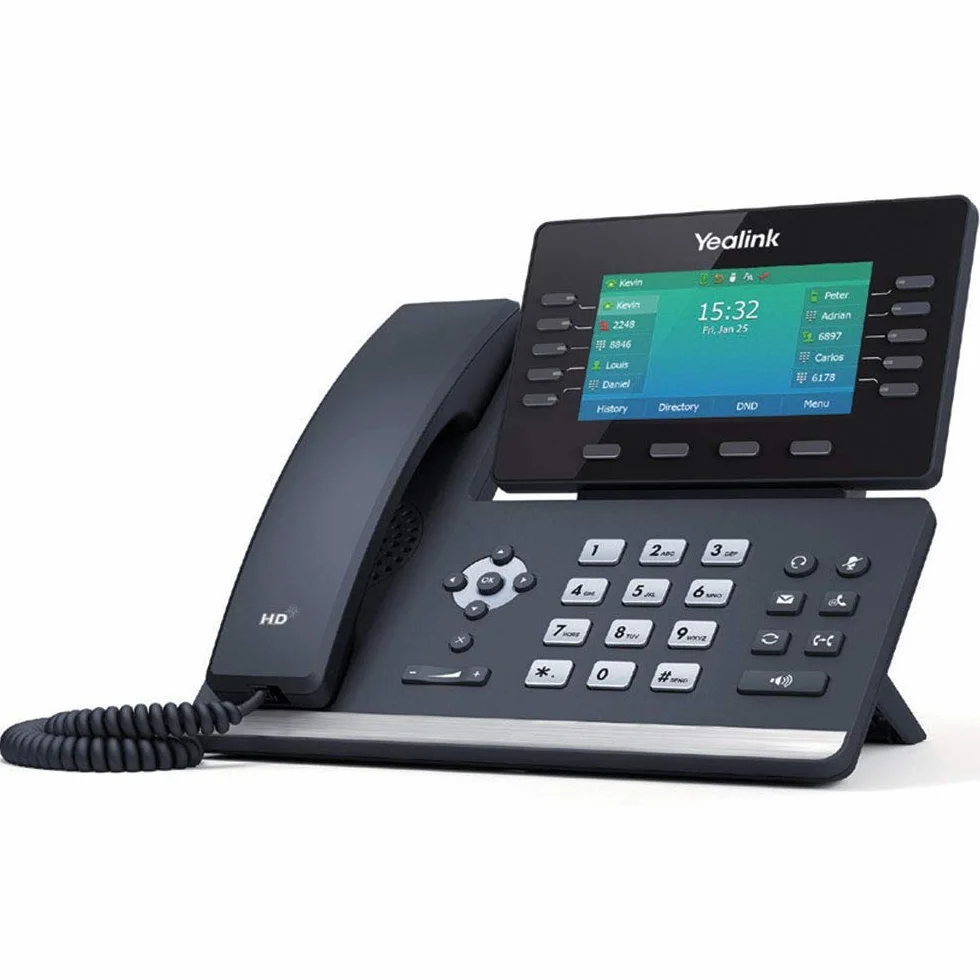 Yealink T54W Téléphone Filaire IP SIP Professionnel