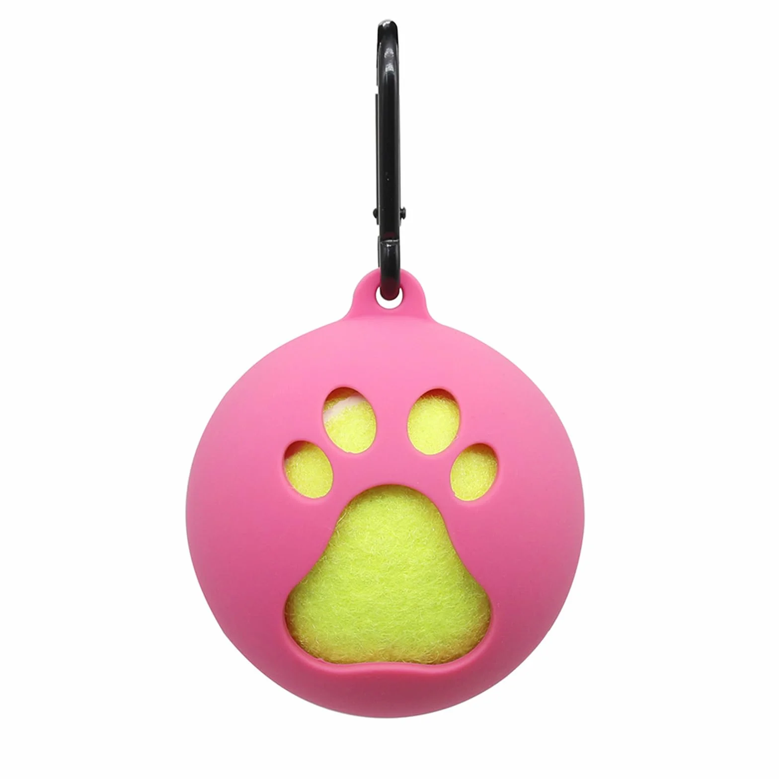 Porte-boule portable pour chien avec laisse Support de balle de tennis pour extérieur