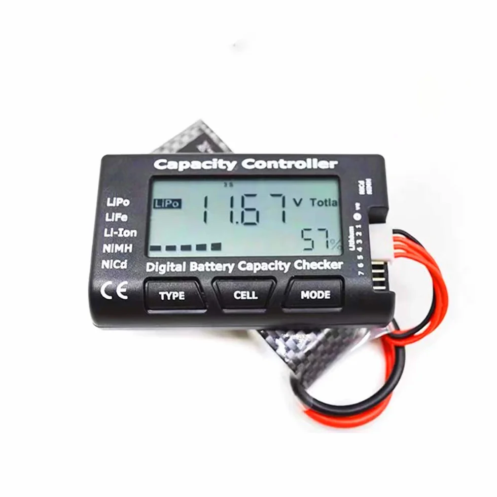 Testeur de capacité de Batterie numérique avec Écran LCD pour LiPo Li-ION NiMH Vie