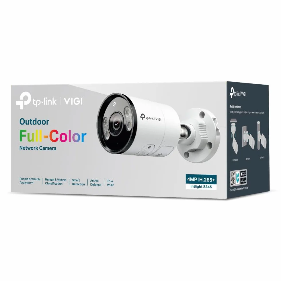TP-Link Caméscope de Surveillance Insight S345 (2,8 MM) - Marque EAN : 8885020628043