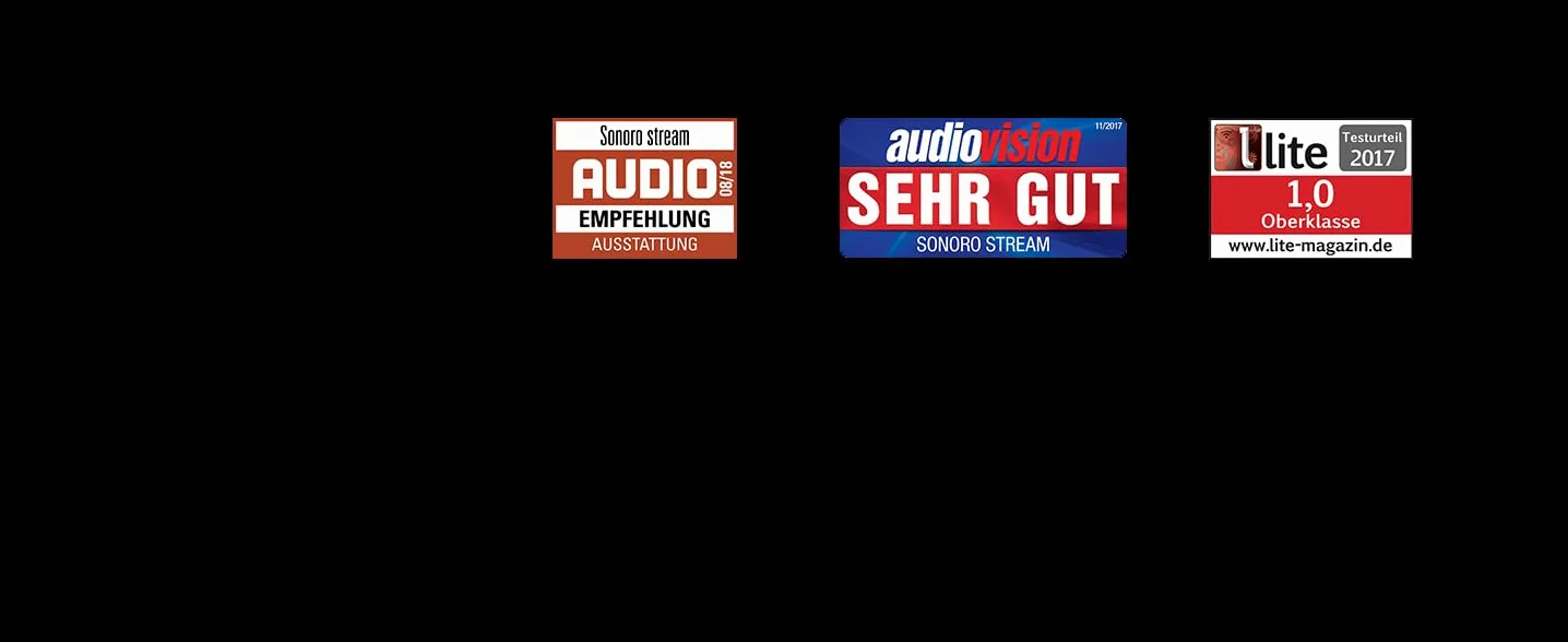 sonoro Stream Radio Internet avec Bluetooth (FM, Wi-FI, Spotify, Deezer, résistante aux éclaboussures) érable/Blanc