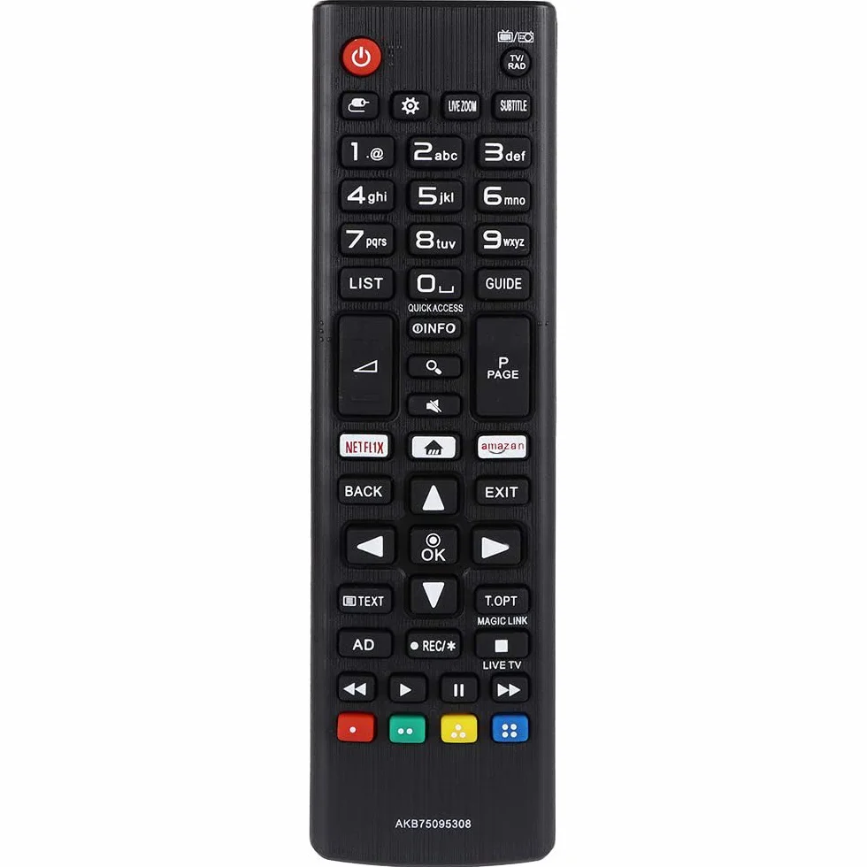 Uniwersalny pilot LG Smart TV z przyciskami Netflix Amazon