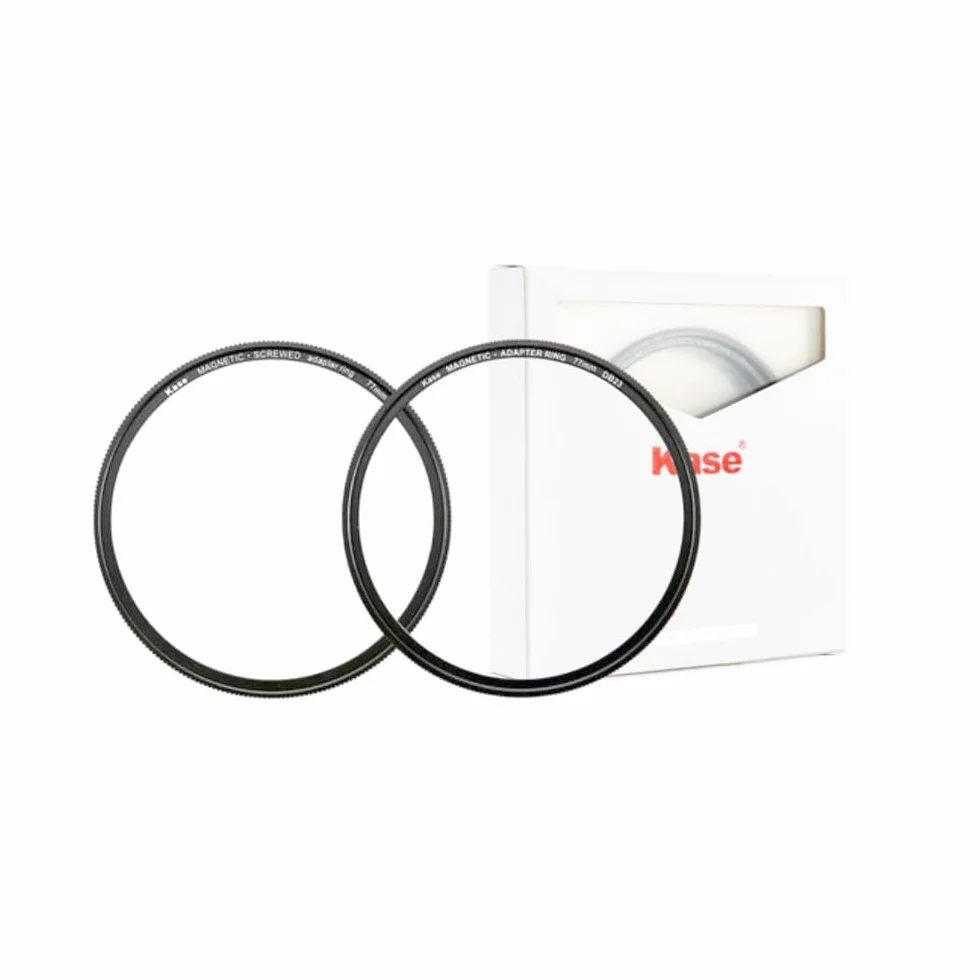 Kase Kit d'adaptation magnétique 77 mm pour filtres et objectifs