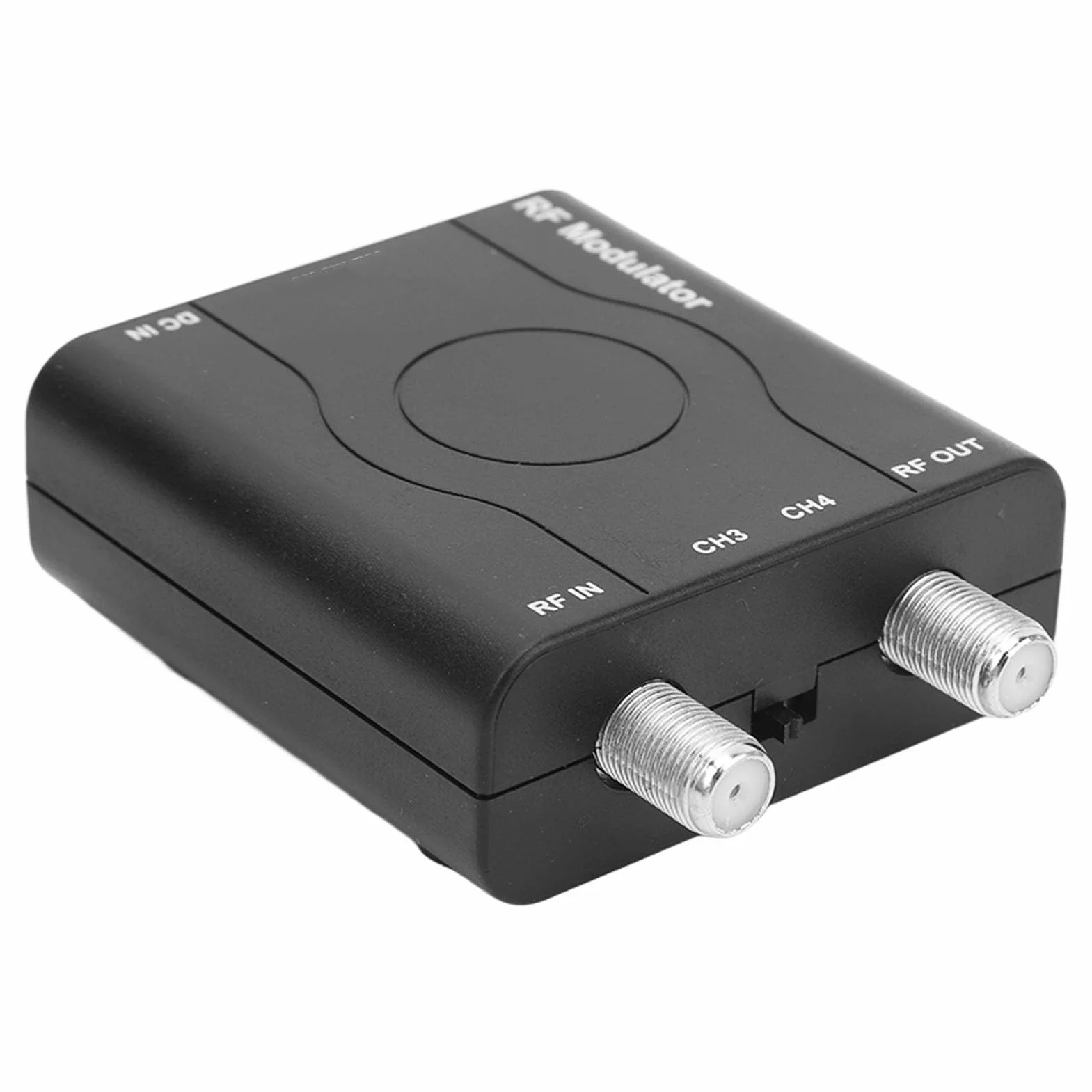 Modulateur HDMI vers RF, Convertisseur Coaxial HDMI Adaptateur HDMI vers Coaxial 1080P Contrôle PLL Fréquence de Travail VHF HDM61 Interface Multimédia HD vers Modulateur RF