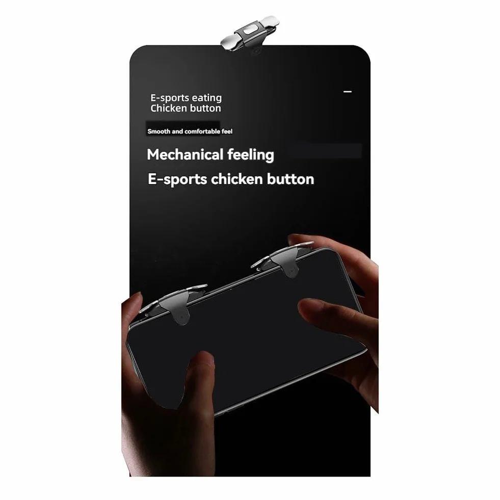 Gâchette de Mobile Trigger Sensitive Phone Trigger Mobile Game Trigger L1 R1 Touches D'Objectif Contrôleur de Sensible pour Téléphone Gâchette de