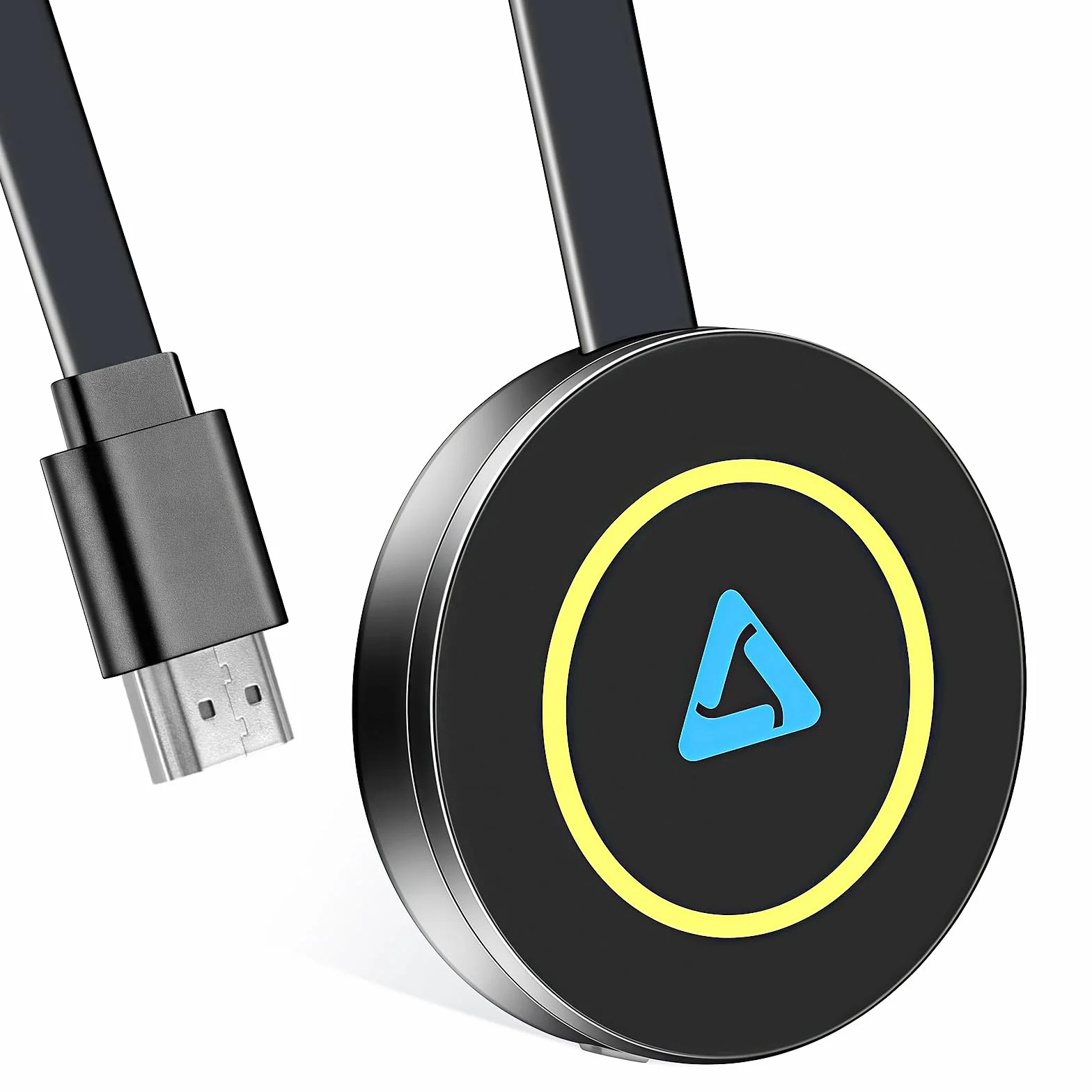 Clé HDMI sans Fil 4K Double Bande (2.4G/5GHz) - Plug & Play - Affichage de Votre Smartphone/pc sur Moniteur/projecteur - Compatible i*OS, Android, Windows, macOS (AirPlay, DLNA, Miracast)