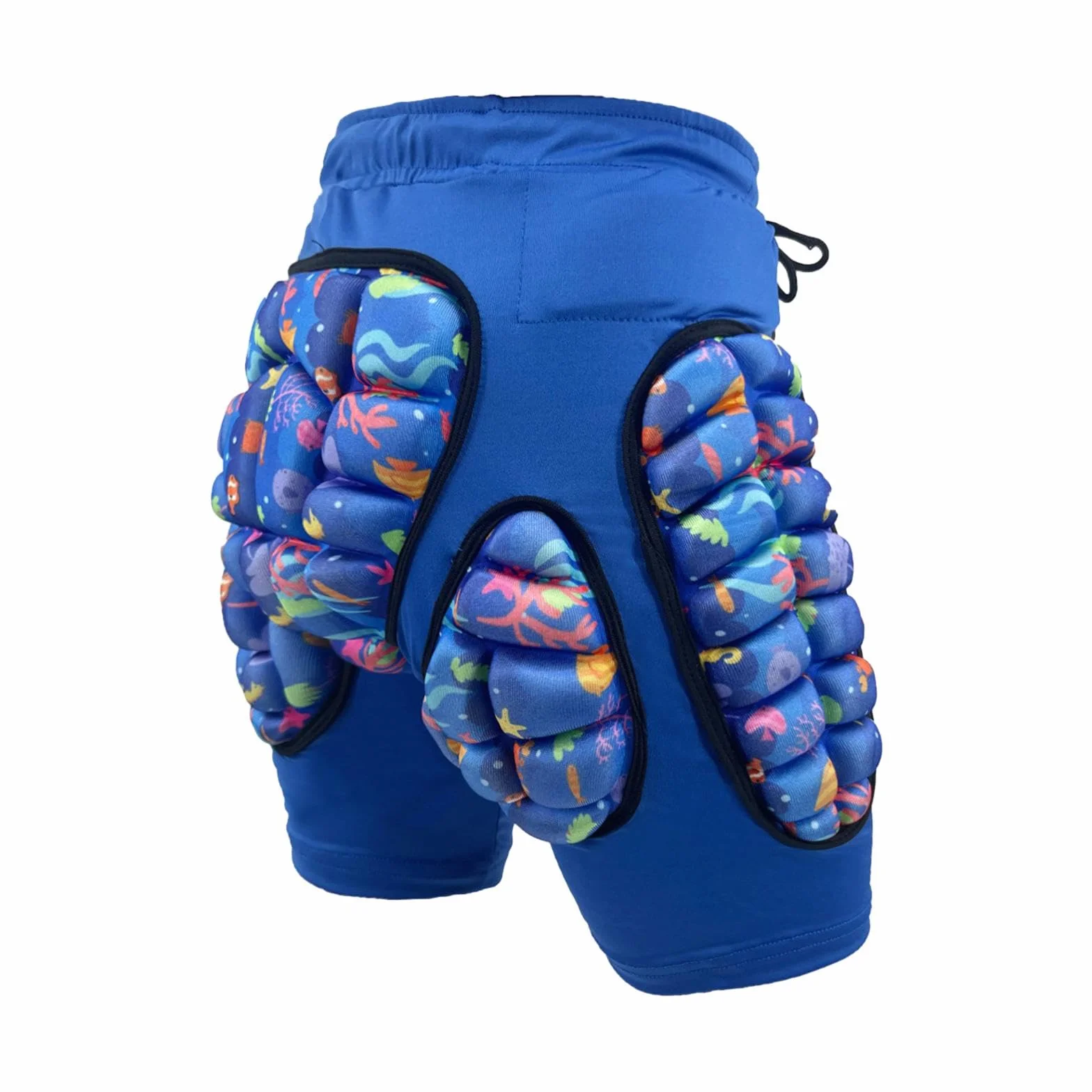 Perfk Short rembourré pour Enfants, Protection des Hanches EVA, Anti-choc pour Snowboard et Ski