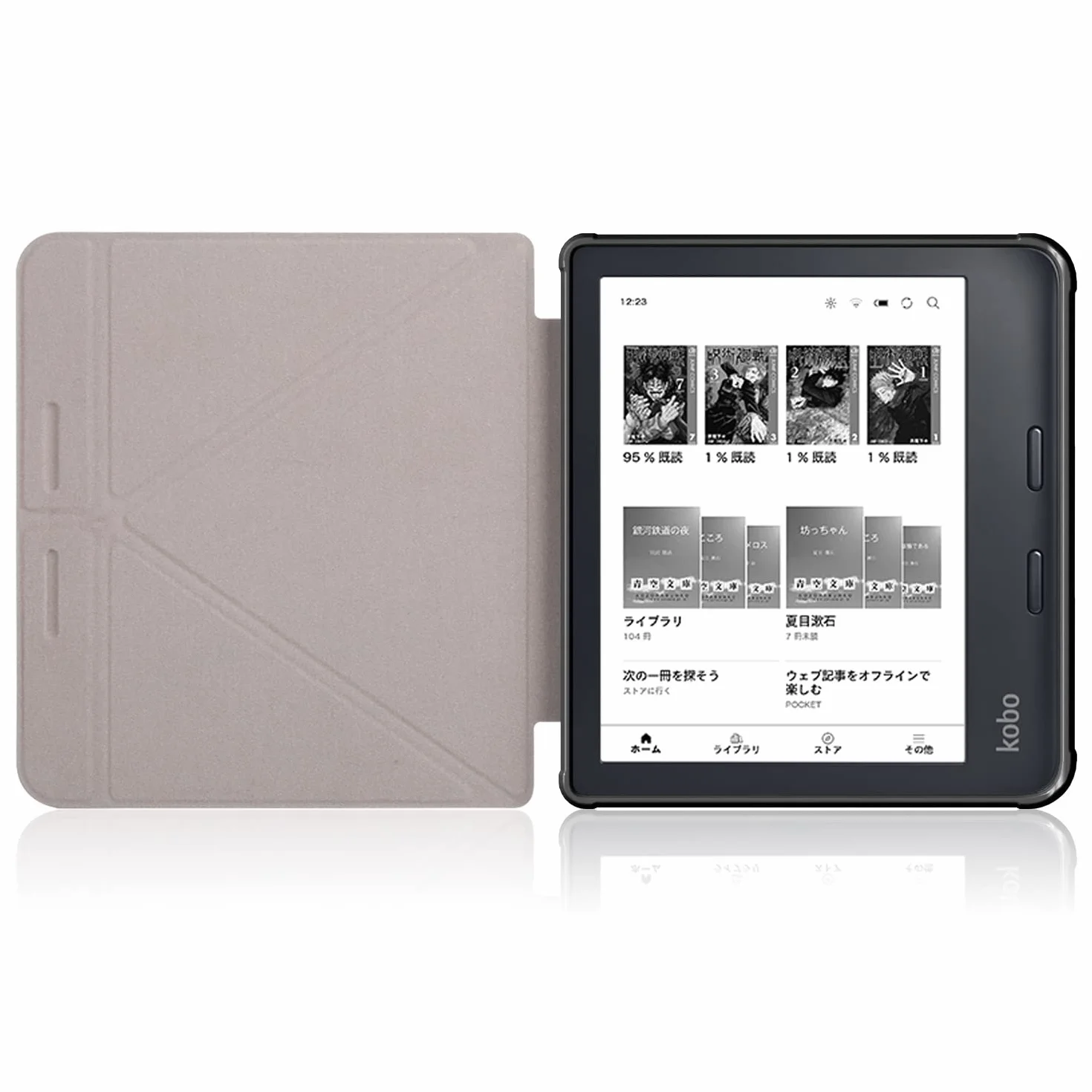 Étui Housse Coque pour Kobo Libra Colour (2024) / Kobo Libra 2 (2021) 7" eReader, Case avec Fonction de Veille/réveil Automatique et Fermeture magnétique,Noir