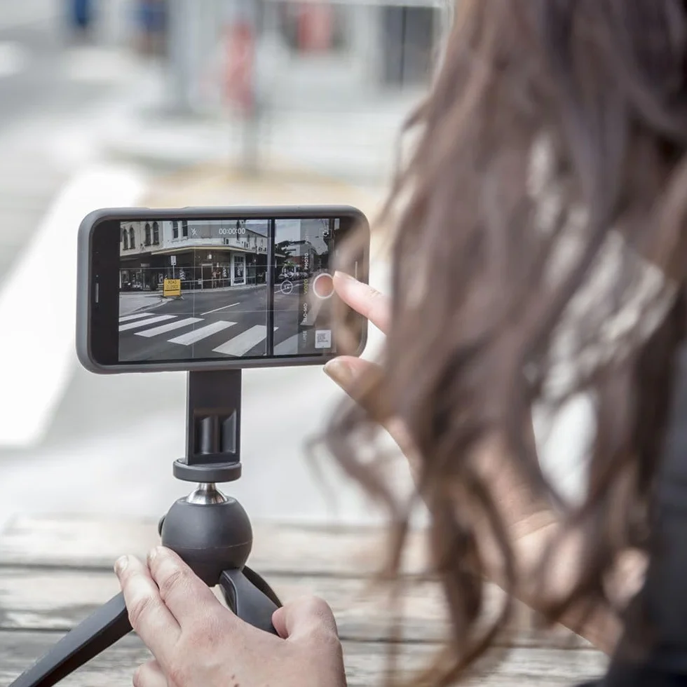 Quad Lock Adaptateur De Trépied pour Usage Général Support Téléphone pour iPhone, Galaxy, Pixel Et Adaptateurs Universels