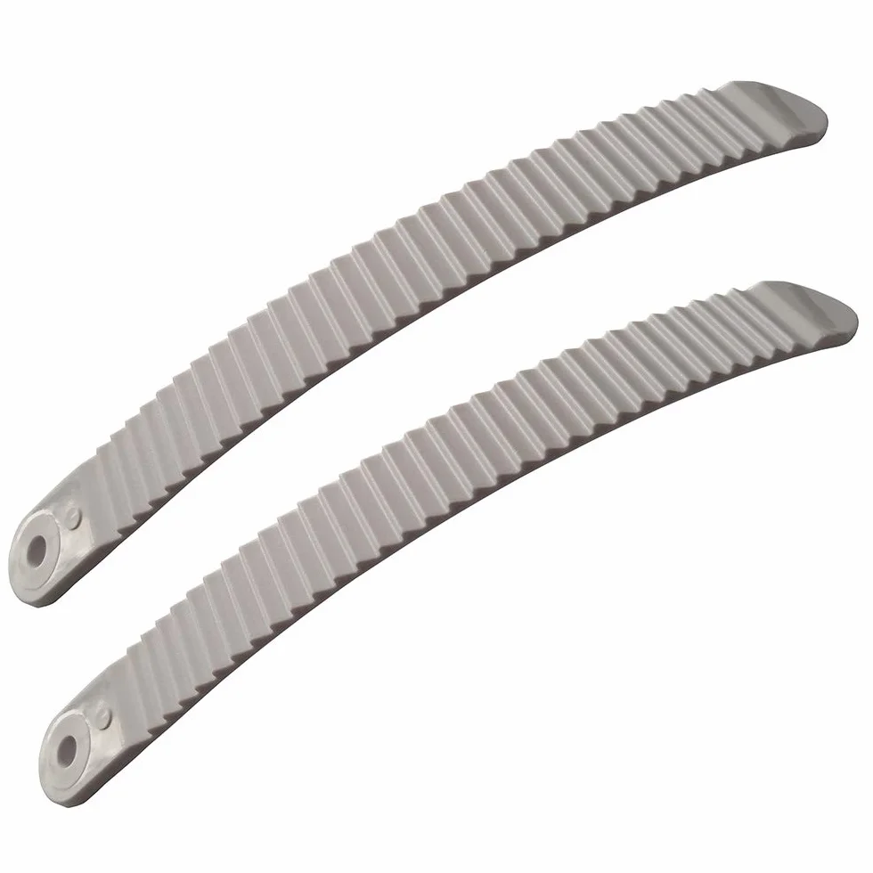 Fixations de Snowboard Ankle Toe Ladder Straps UP100 190mm Blanches